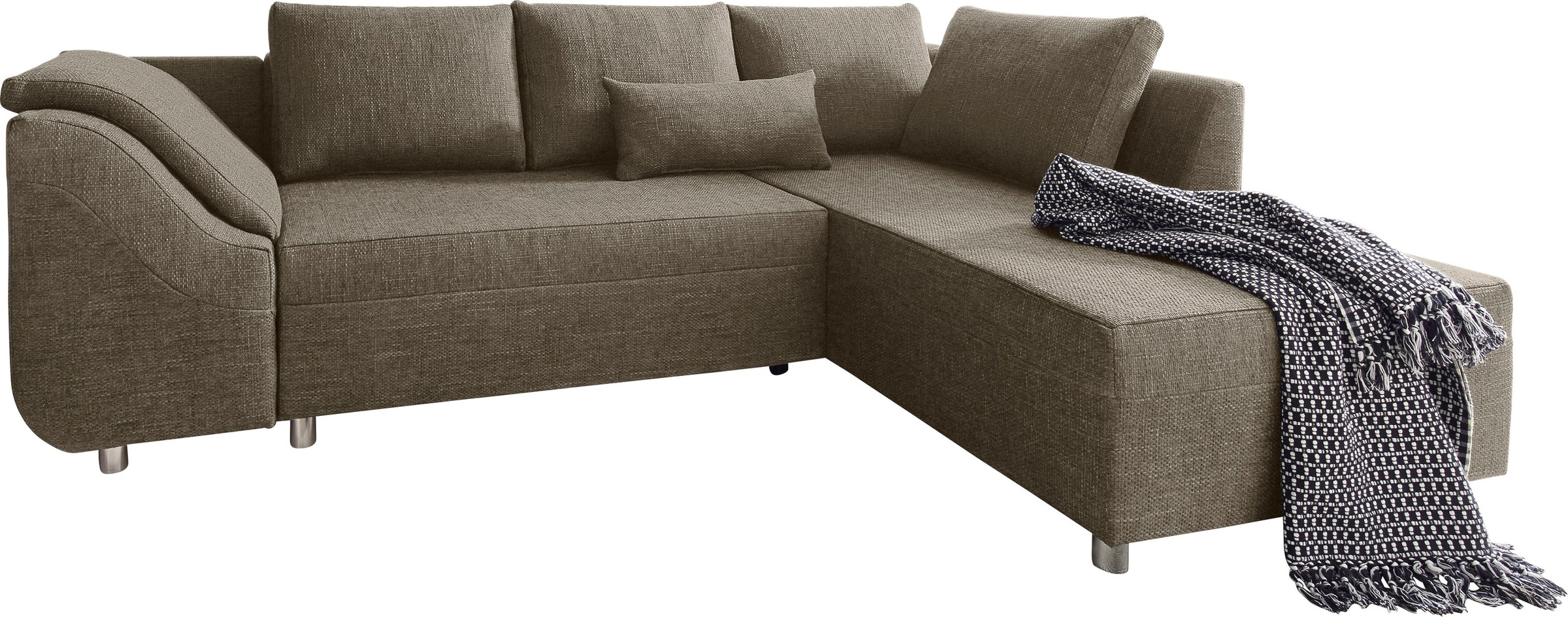 COLLECTION AB Ecksofa »Sally L-Form« mit und ohne Bettfunktion, inklusive l günstig online kaufen