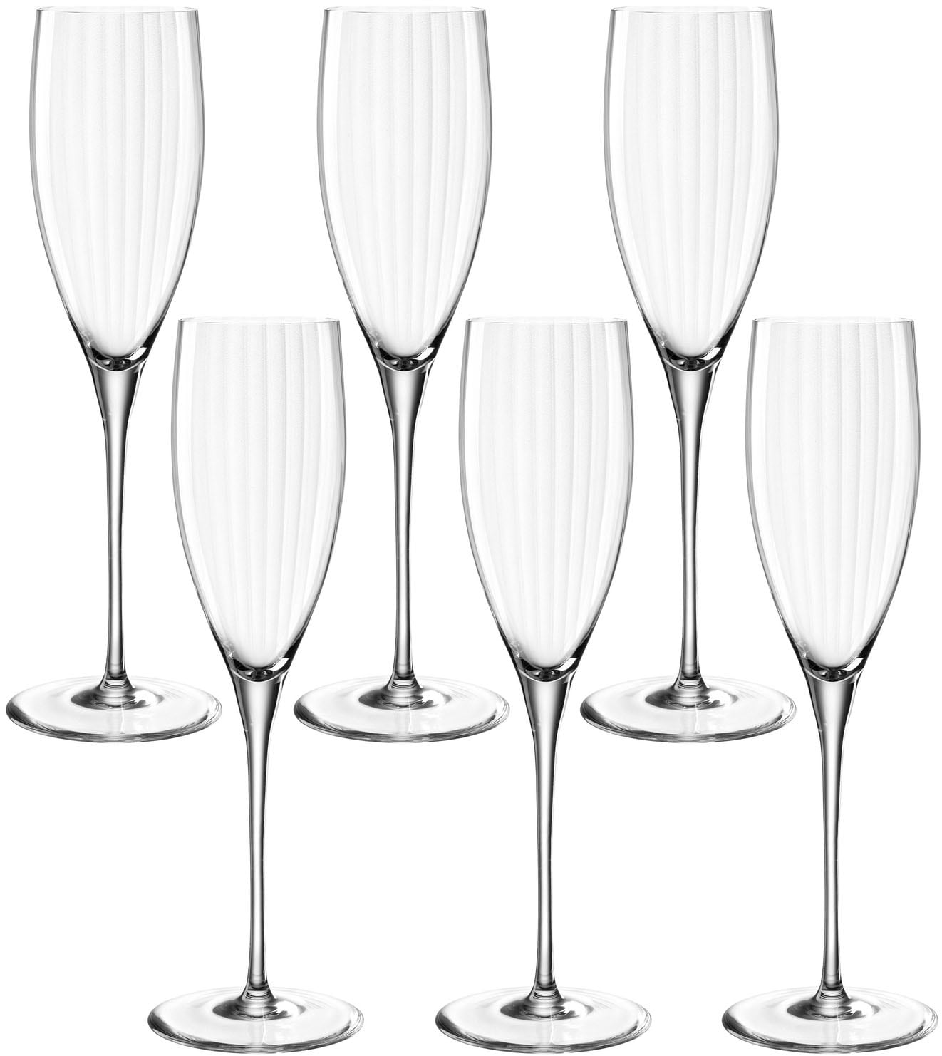 LEONARDO Sektglas »POESIA«, (Set, 6 tlg.), 250 ml, 6-teilig günstig online kaufen