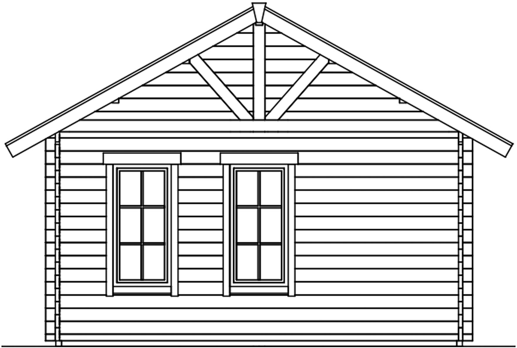 Skanholz Gartenhaus »Bern 2«