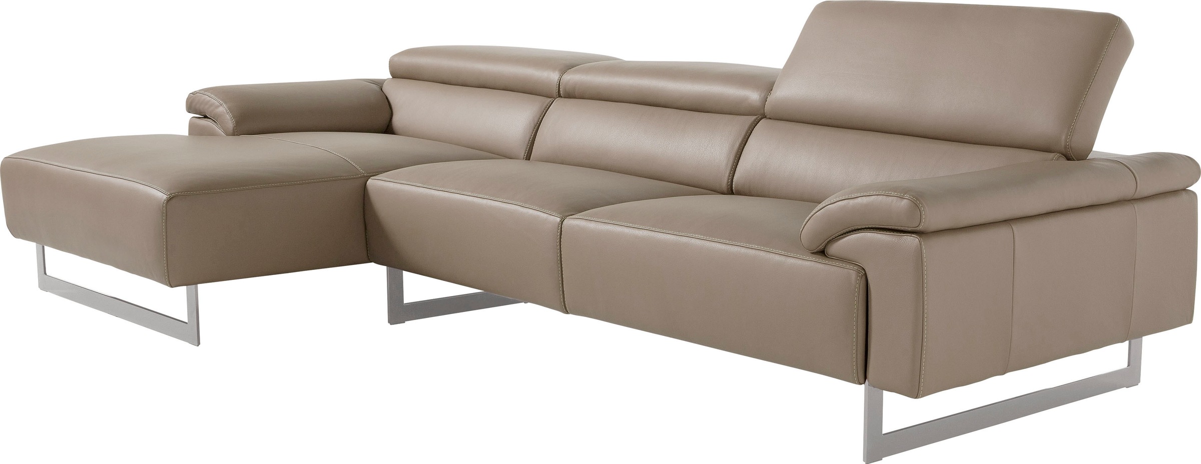 Egoitaliano Ecksofa »Malika, edel und bequem, Designsofa mit hochwertigen B günstig online kaufen