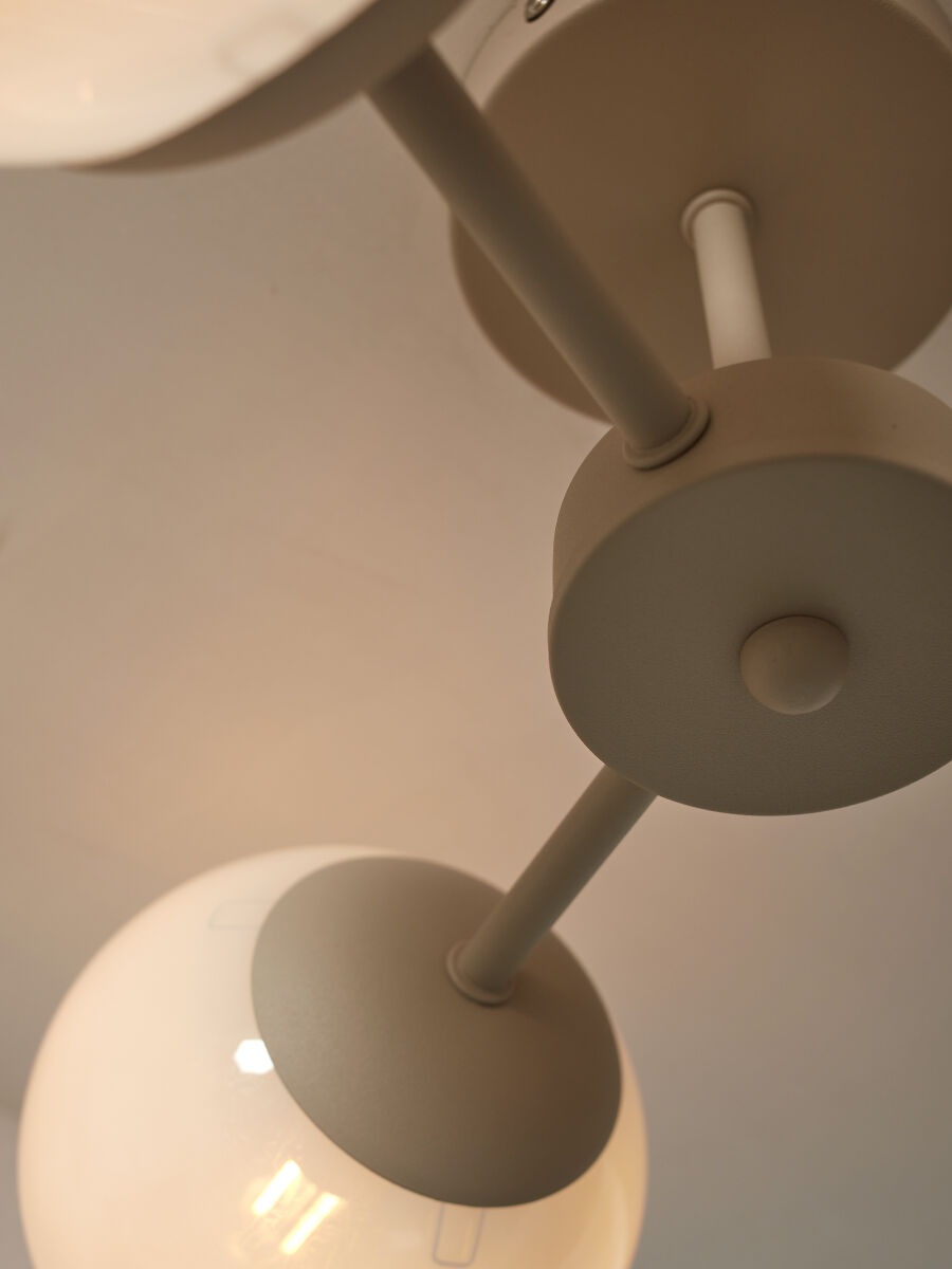 it's About RoMi Deckenleuchte »ASPEN«, 3 flammig, Leuchtmittel E14 | LED wechselbar, Glass mit Farbeverlauf