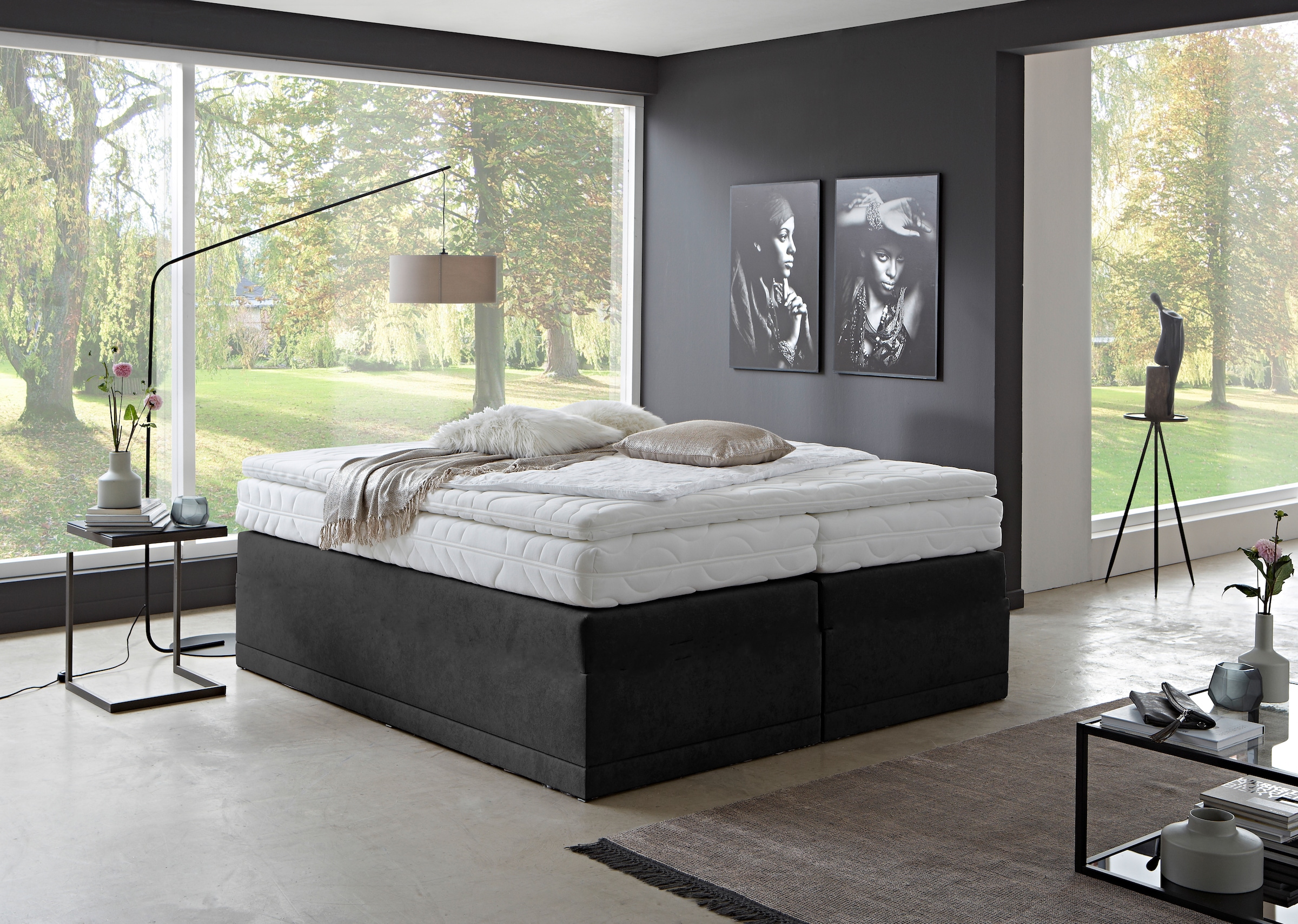 Westfalia Schlafkomfort Boxspringbett »Ibiza in den Breiten 160x200cm, 180x günstig online kaufen