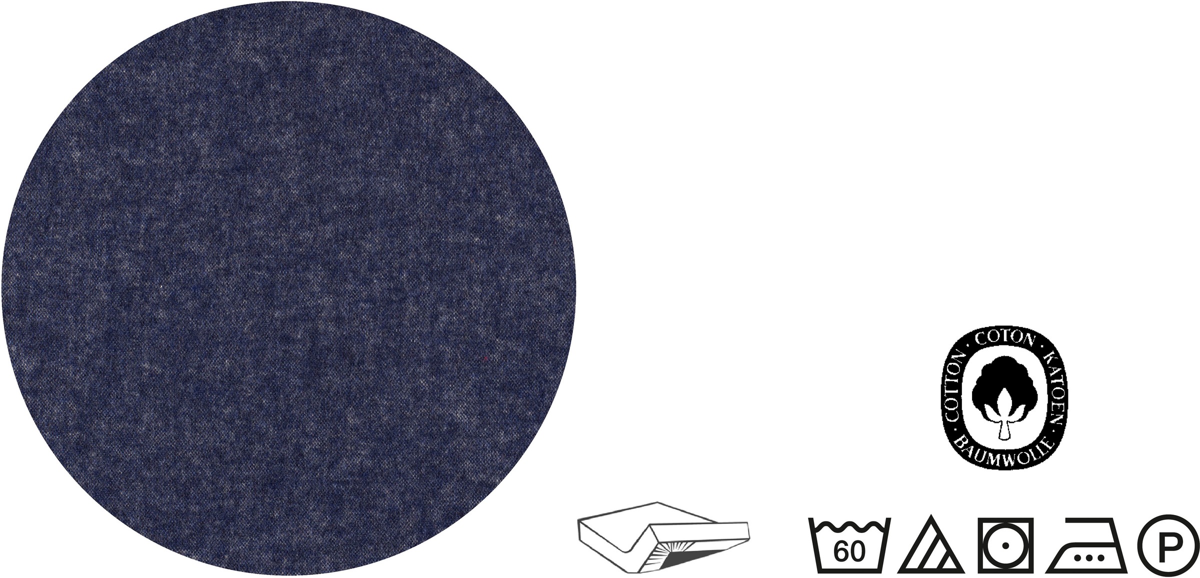 Biberna Spannbettlaken »Hermal Biber, Melange-Optik, in Gr. 90x200, 140x200 oder 180x200 cm«, 100% Baumwolle, weich + warm, Matratzenhöhe bis 22 cm, Made in Germany