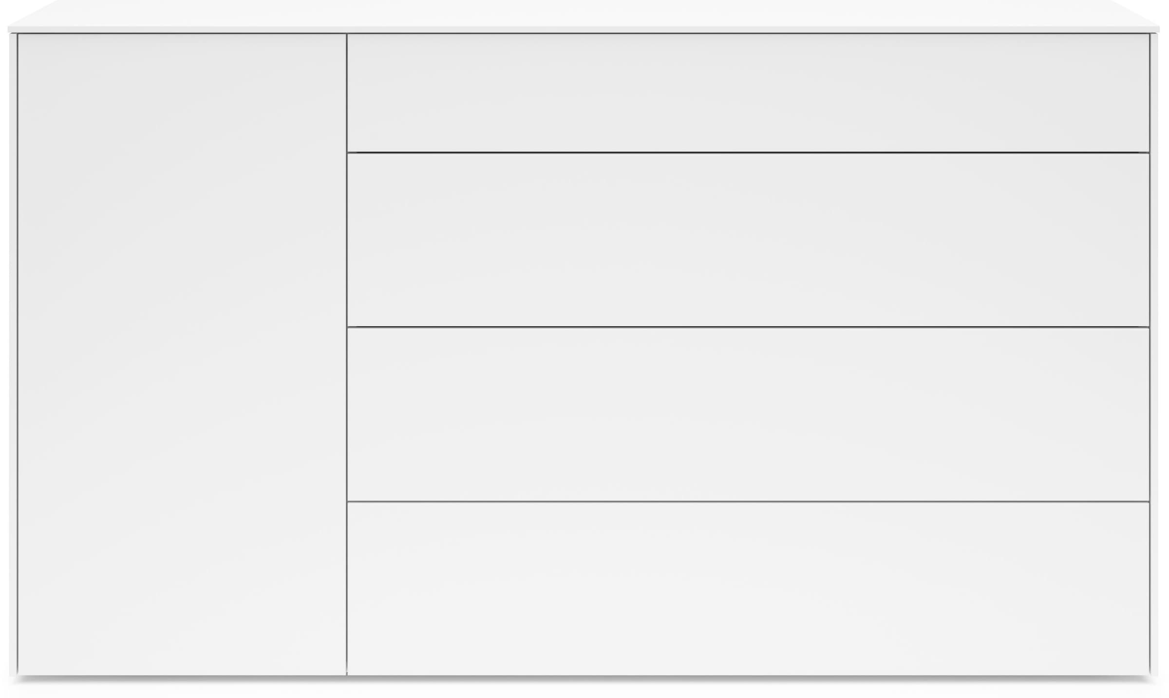 set one by Musterring Kommode »Riverside« Grifflos mit Push to Open Funktion, In 3 Farben erhältlich