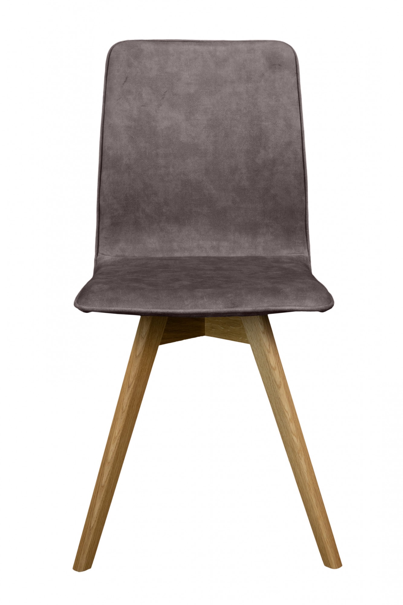 andas Esszimmerstuhl »Rania«, (Set), 2 St., Samtvelours, Massivholzgestell, mit Keder