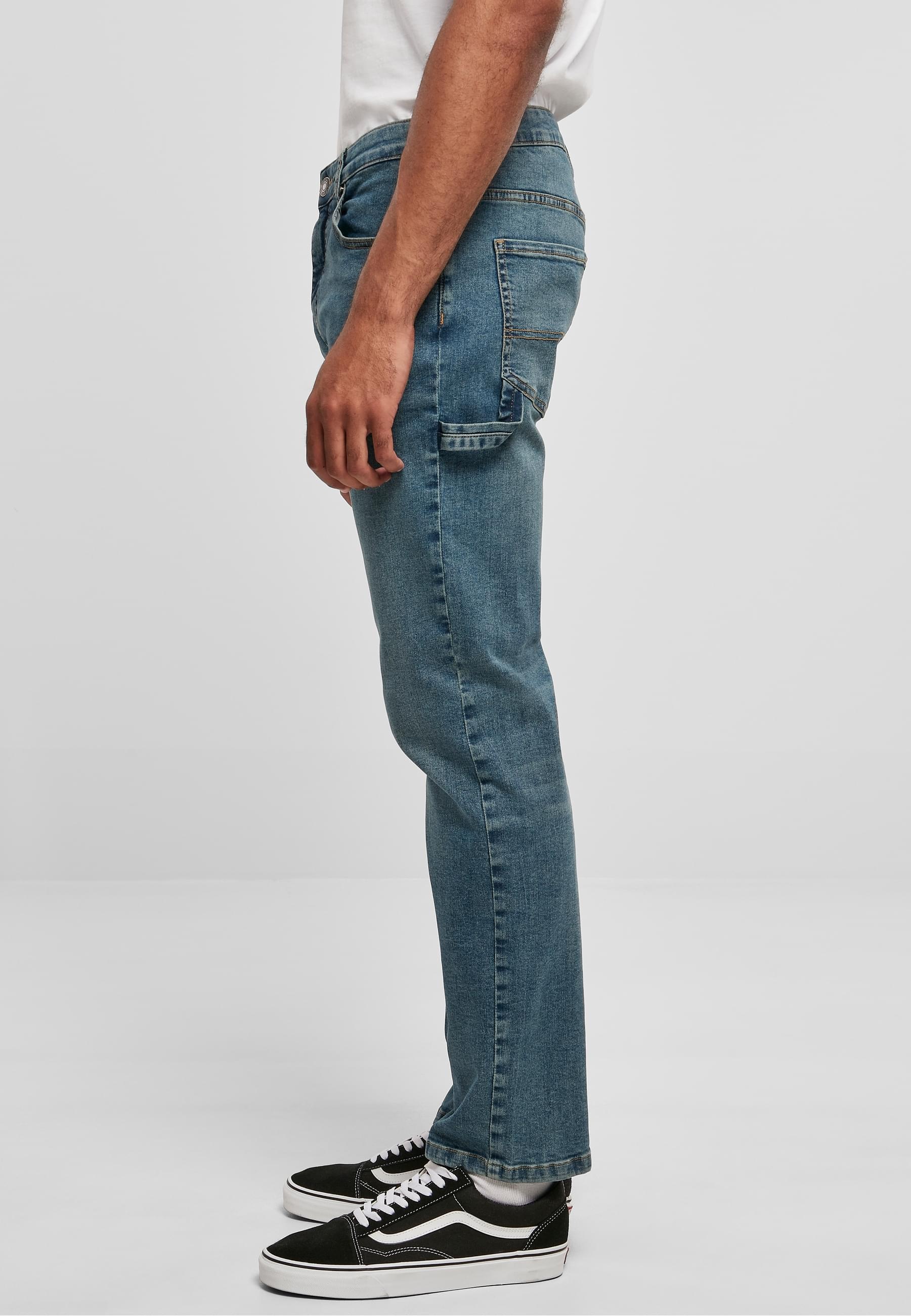 URBAN CLASSICS Bequeme Jeans »Urban Classics Herren Carpenter Back Jeans« 1 Stk.
