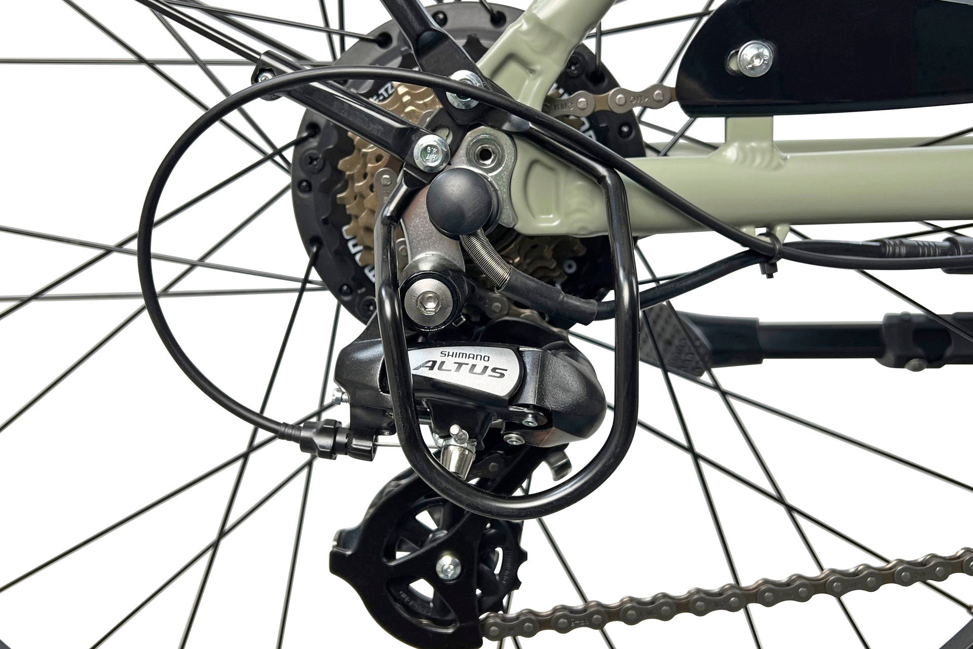 LLobe »City E-Bike 28" County grün« 7 Gang Shimano Altus Schaltwerk Kettenschaltung Heckmotor 250 W