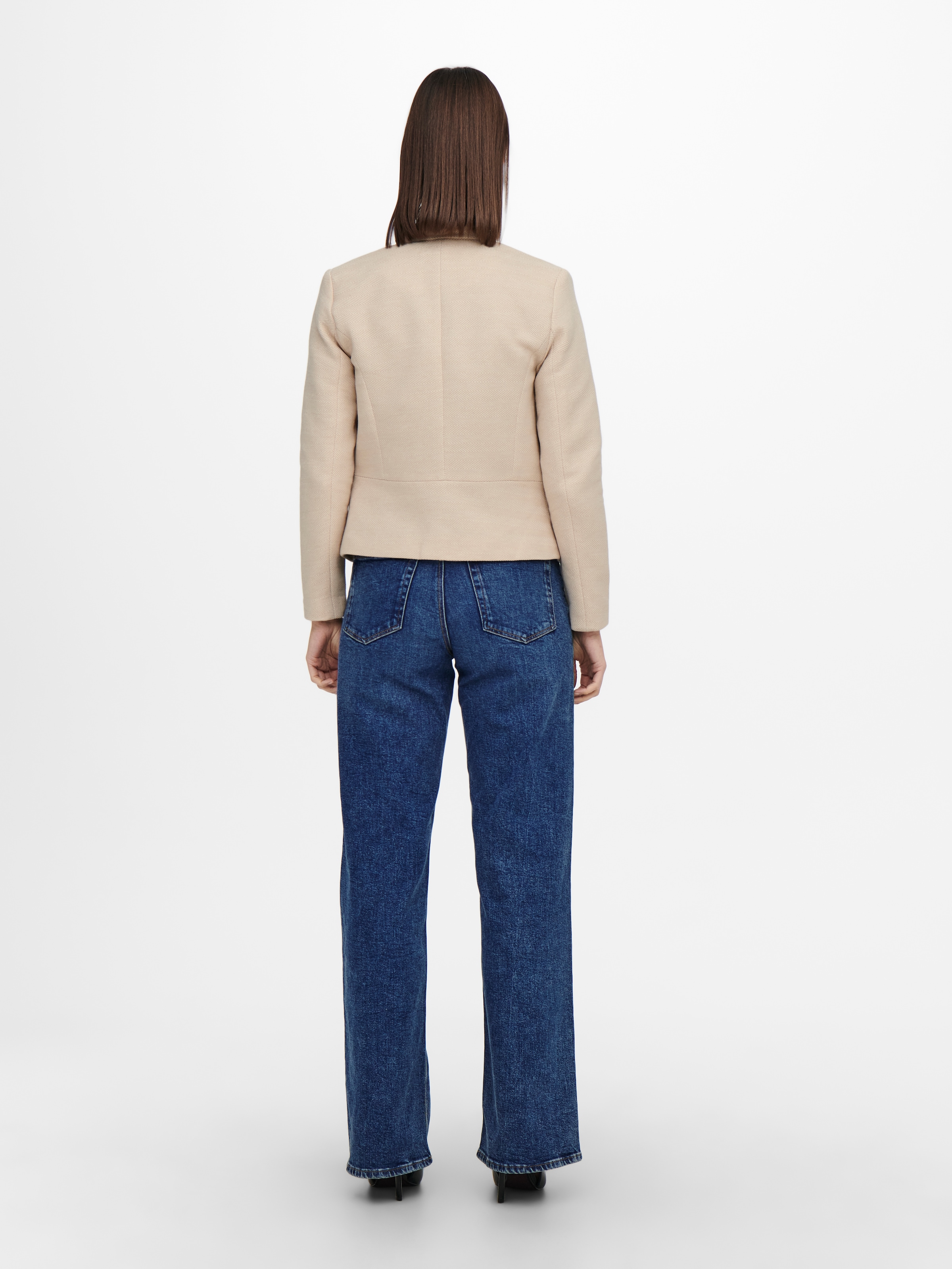 ONLY Kurzblazer »ONLADDY-LINEA L/S SHORT BLAZER CC TLR« Materialmix, regular fit