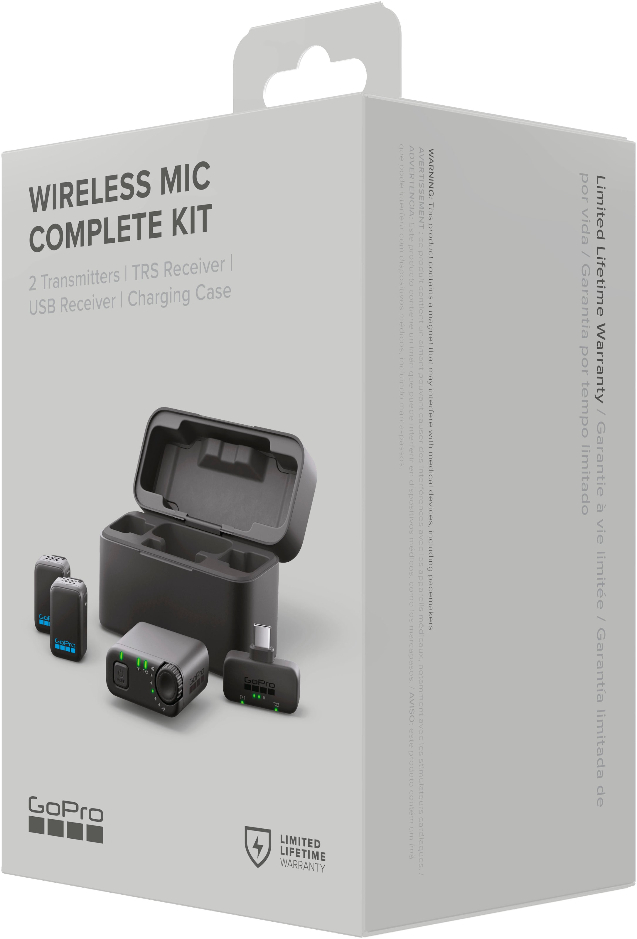 GoPro Streaming-Mikrofon »Kabelloses Mikrofon (Komplettset)«