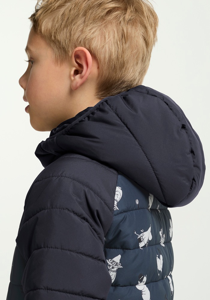 Jack Wolfskin Outdoorjacke »MOOMIN INS JACKET K«, mit Kapuze