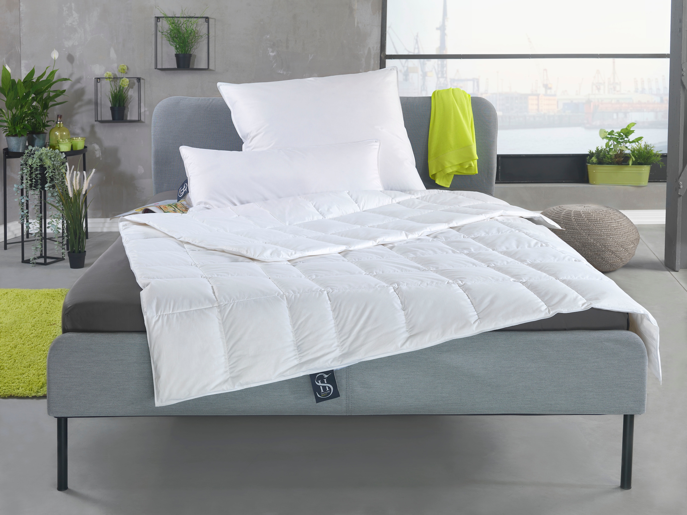 Haeussling Gänsedaunenbettdecke »Select - Made in Green« normal Füllung 100 günstig online kaufen