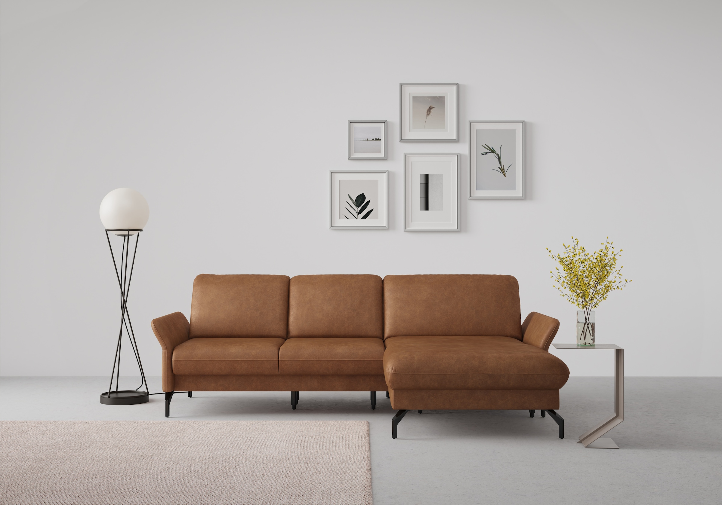 sit&more Ecksofa »Fashion L-Form« wahlweise mit Kopfteilverstellung und Vor günstig online kaufen