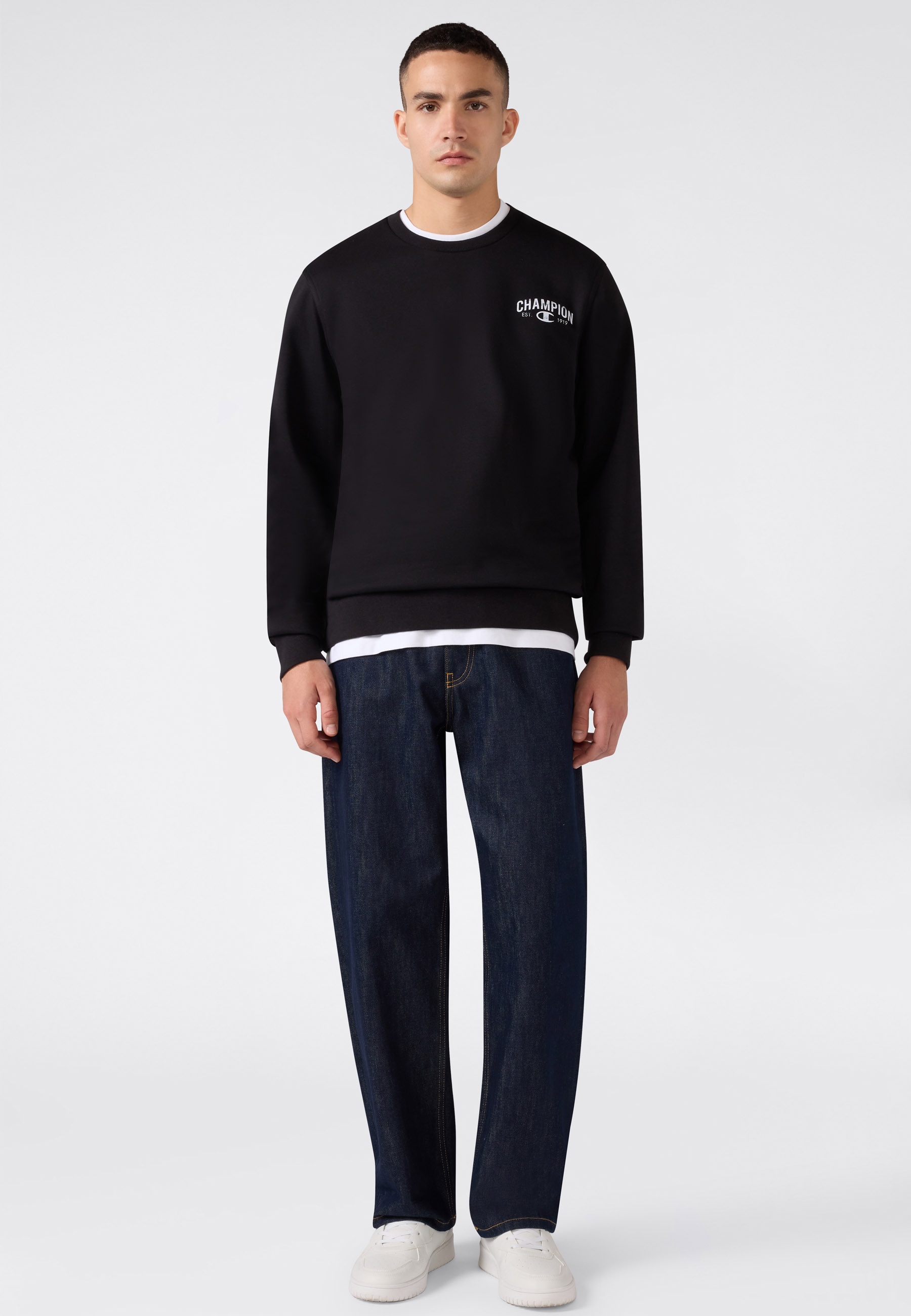 Champion Sweatshirt »SPORTWEAR CREWNECK Standard Fit«, mit sportlicher Ausstrahlung, für Sportmode und Freizeit, Standard Fit
