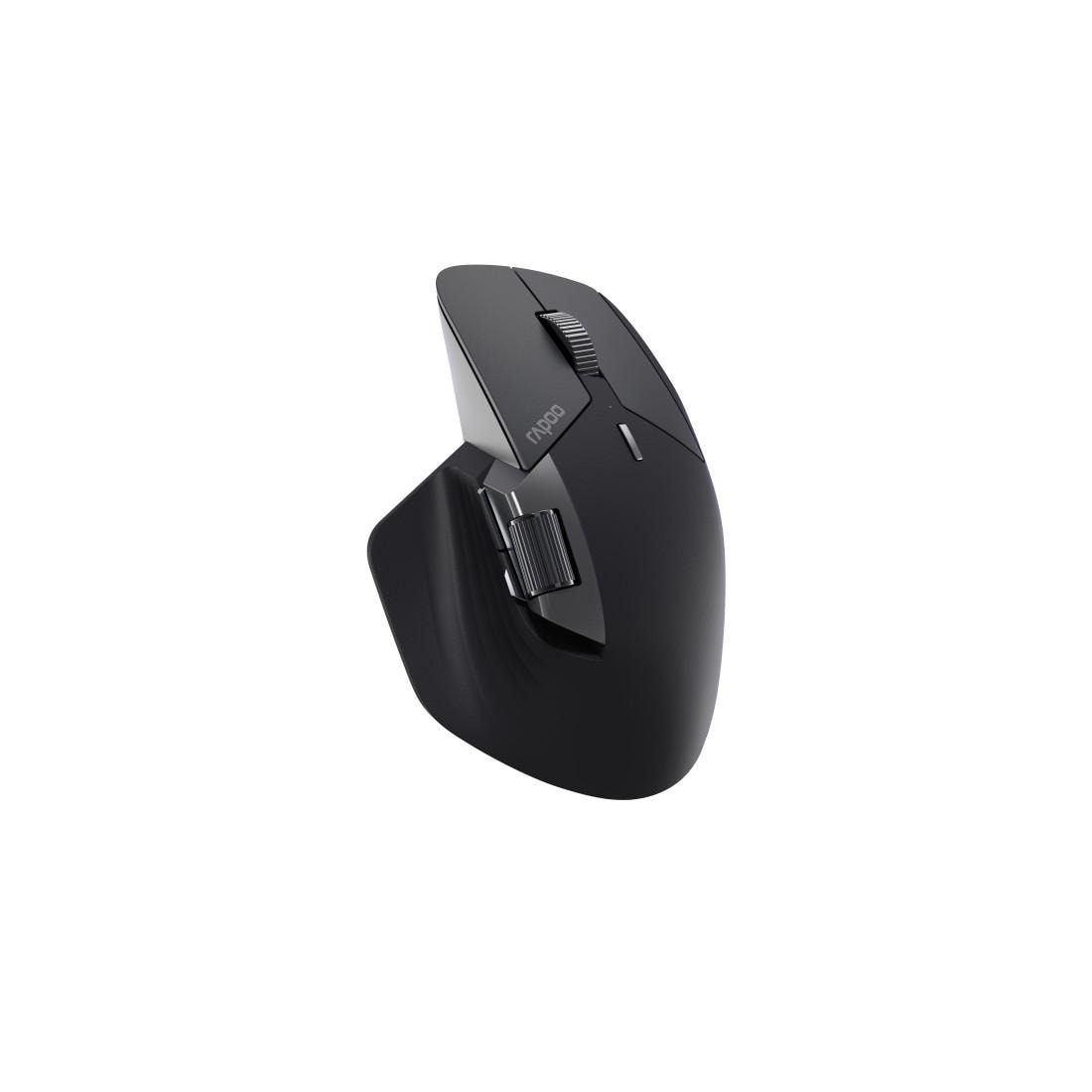 Rapoo ergonomische Maus »MT760L, Kabellose Multi-Mode-Maus« Bluetooth | Funk