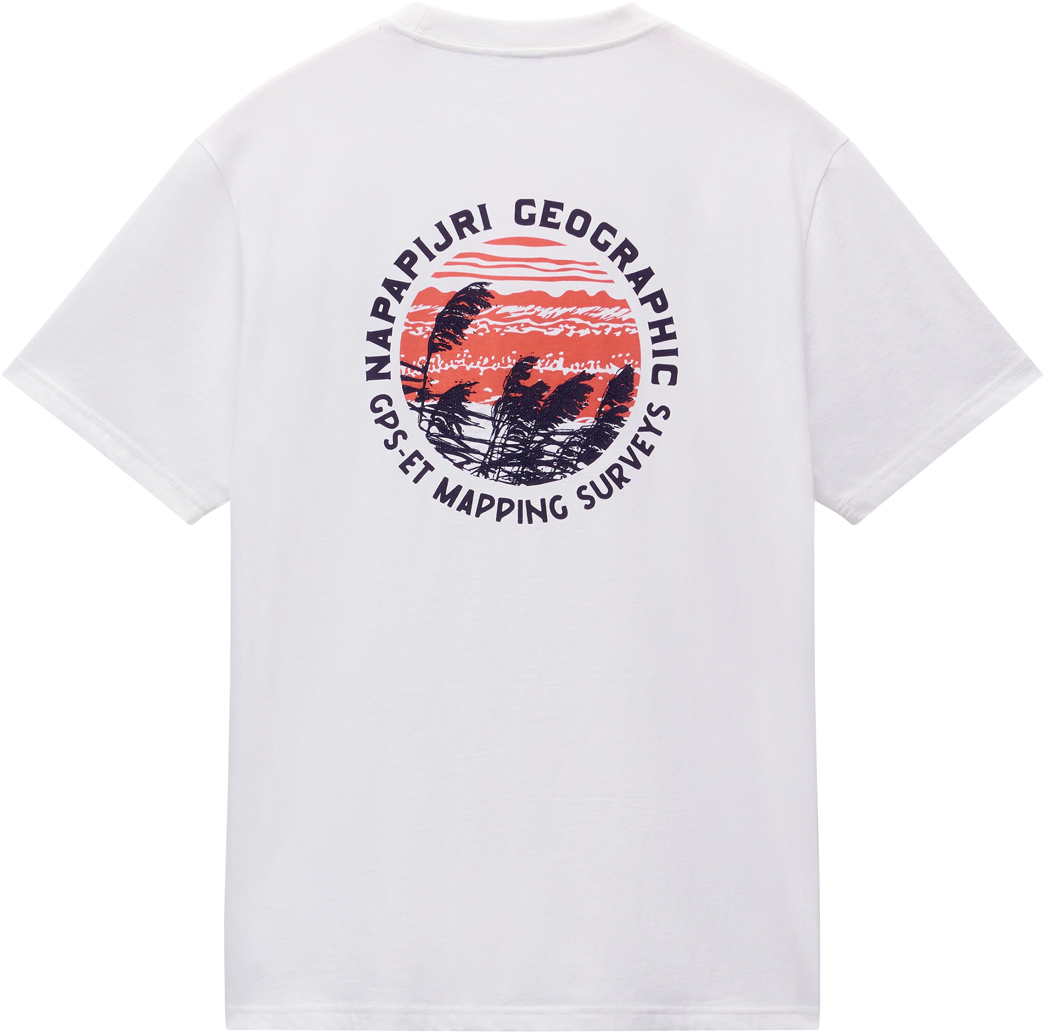Napapijri Kurzarmshirt »S-VIGNONI BACK SS«, Mit Rundhalsausschnitt