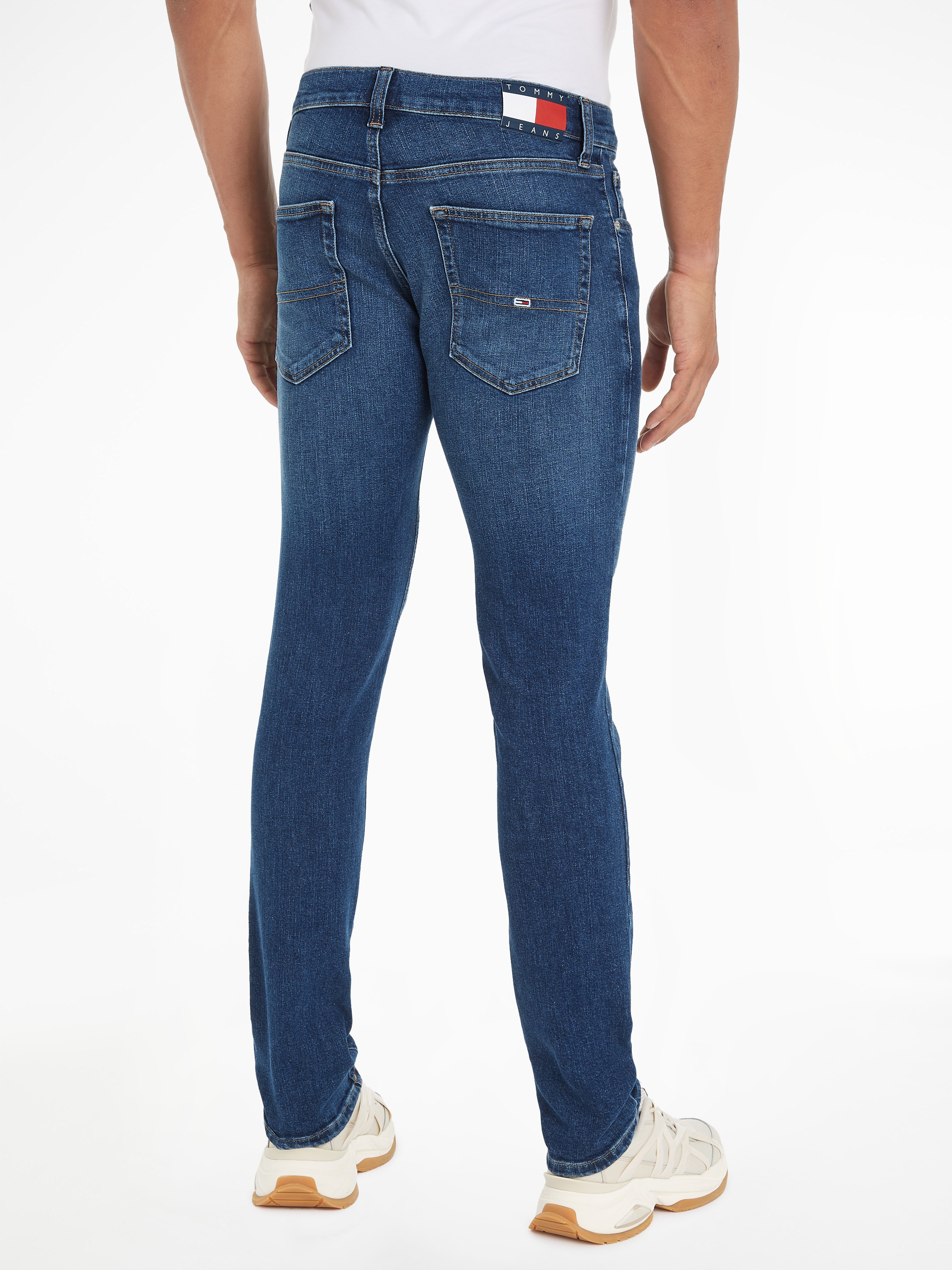 Tommy Jeans Slim-fit-Jeans »SCANTON SLIM«, mit Logoprägung