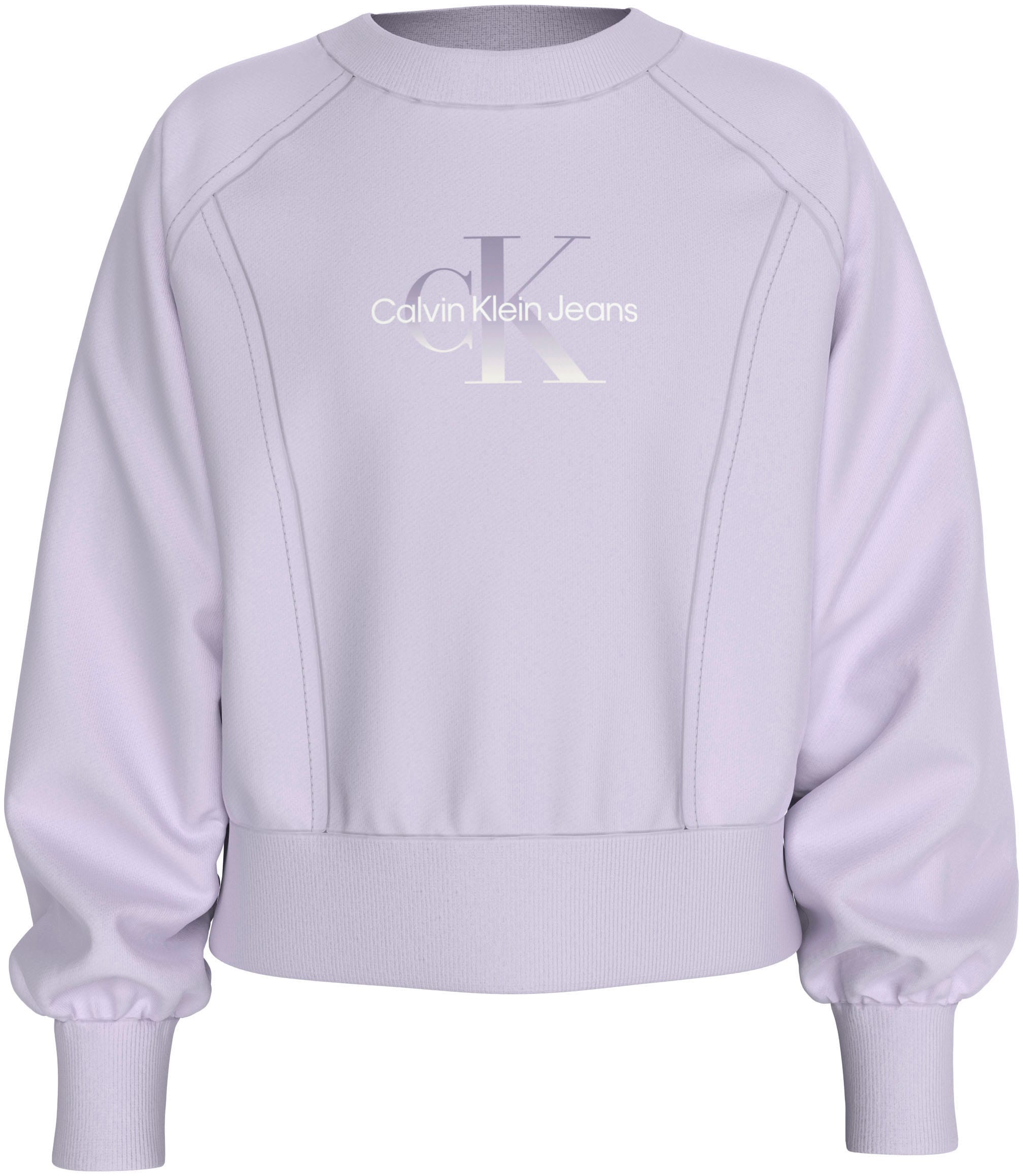 Calvin Klein Jeans Sweatshirt »GRADIENT MONOGRAM CN SWEATSHIRT«, für Kinder bis 16 Jahre