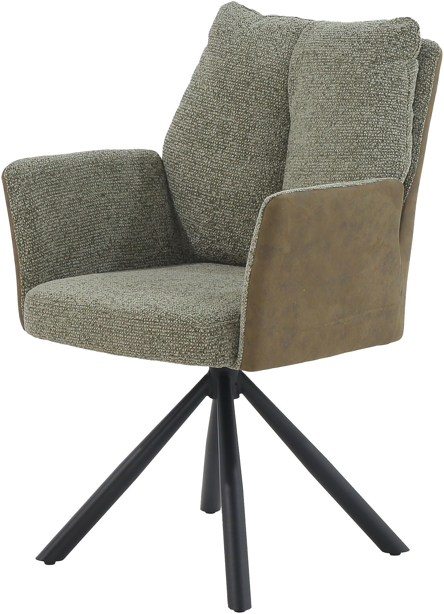 Jockenhöfer Gruppe Drehstuhl »Shelby« (Set) 2 Stk.4-Fuss-Stuhl, 360° drehbar, Taschenfederkern, bis 150kg belastbar