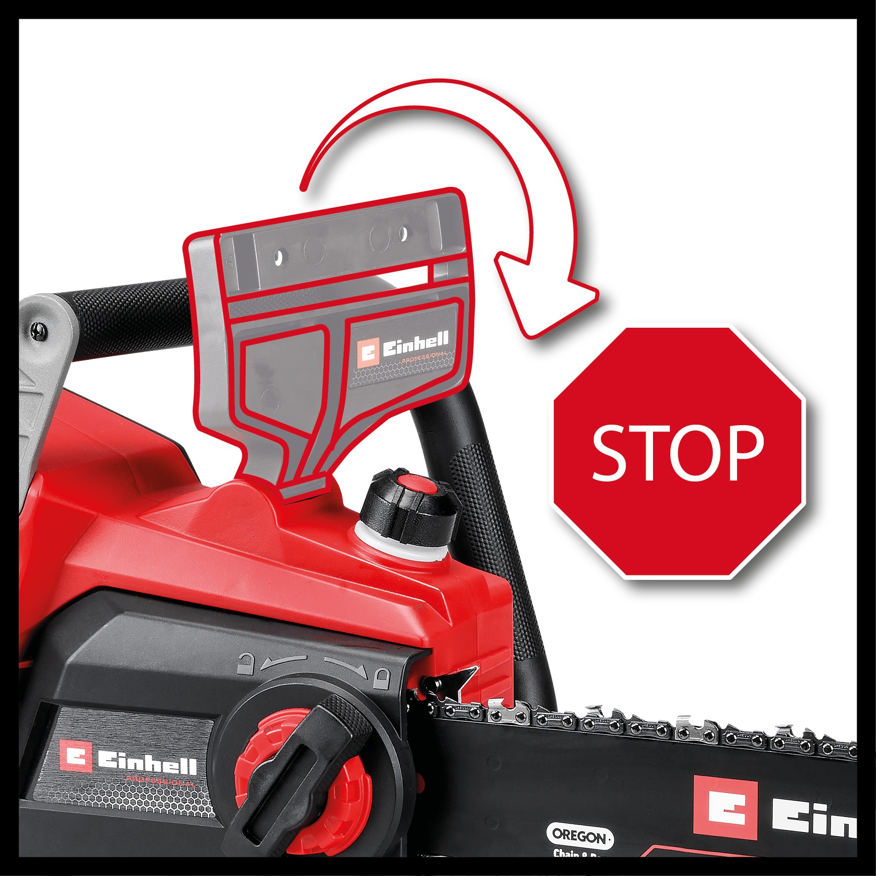 Einhell Akku-Kettensäge »»GP-LC 36/40 Li BL-Solo««, (bürstenloser Motor), ohne Akku, ohne Ladegerät