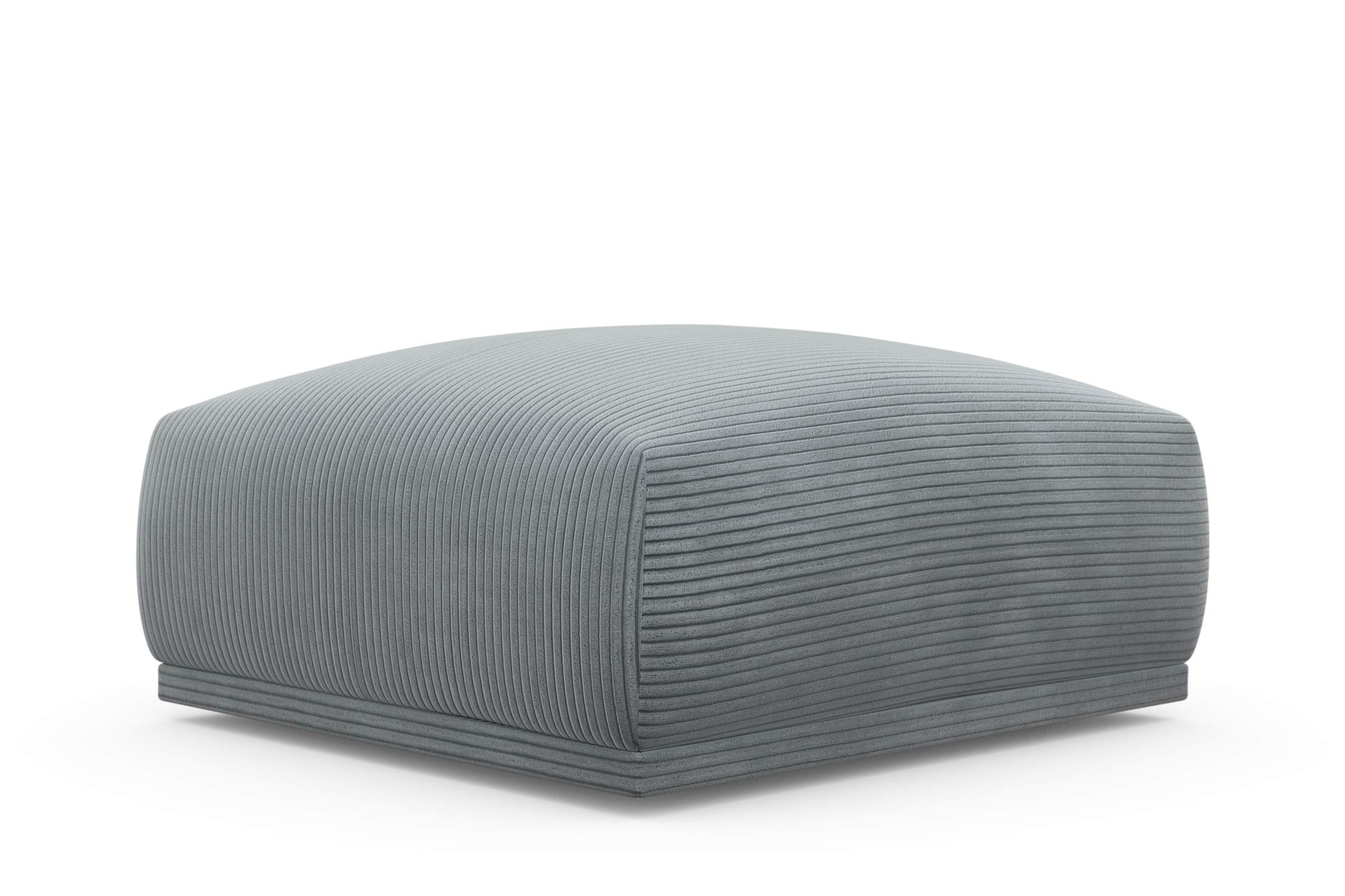 TRENDMANUFAKTUR Hocker »Braga, mit hochwertigem Kaltschaum, quadratisch, in günstig online kaufen