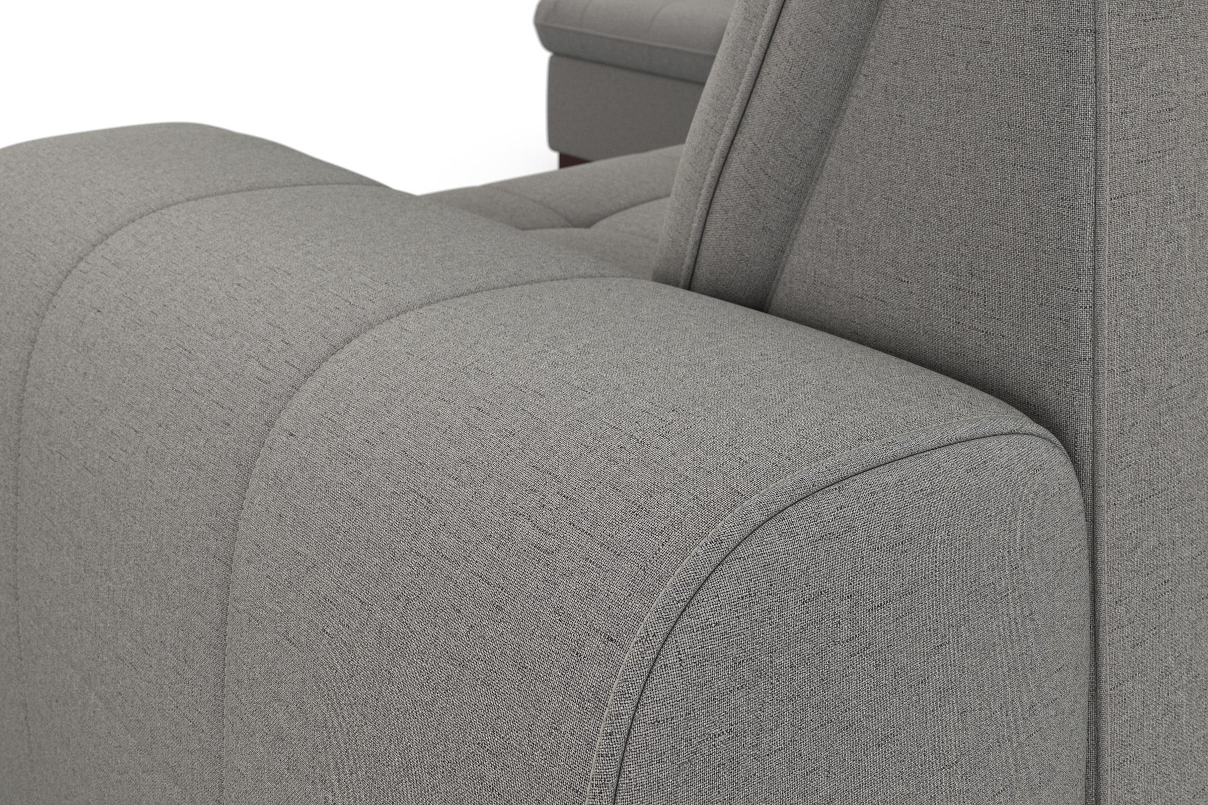 sit&more Ecksofa »Luxor L-Form«, wahlweise mit Bettfunktion, Stauraum und Kopfteilverstellung