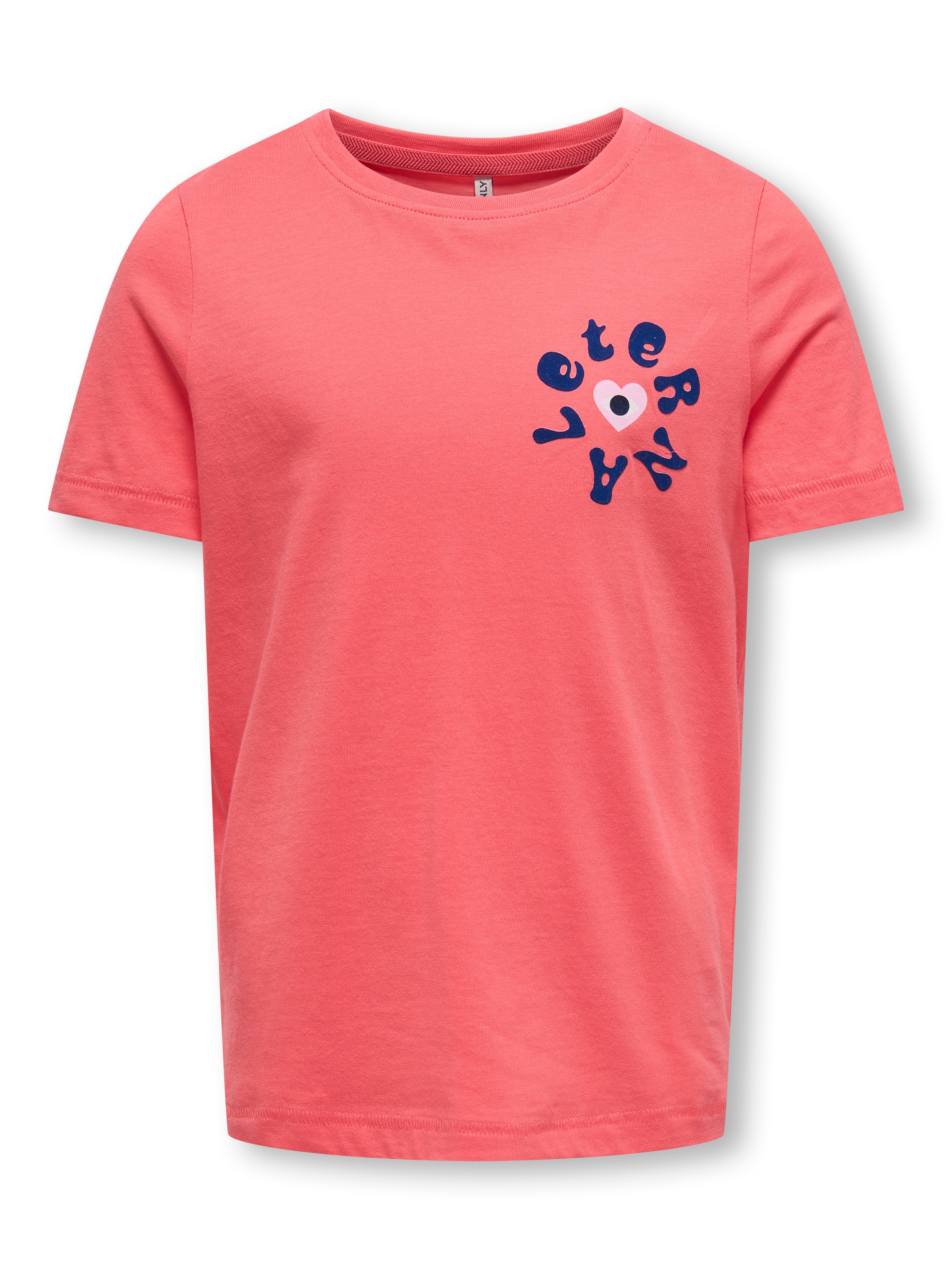 KIDS ONLY Kurzarmshirt »KOGHAPPY LIFE O-NECK SS TOP JRS«