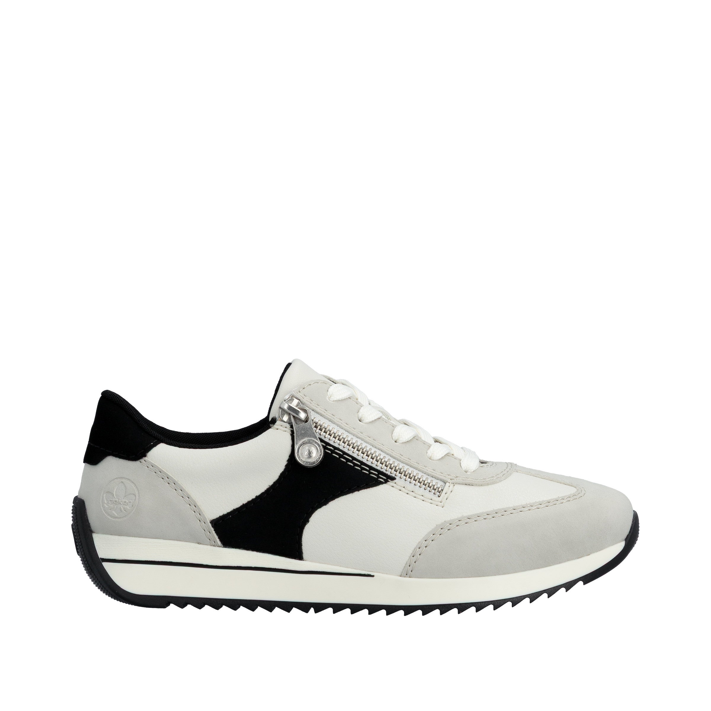 Rieker Sneaker  Schnürschuh, Halbschuh, Freizeitsneaker mit Kontrastdetails