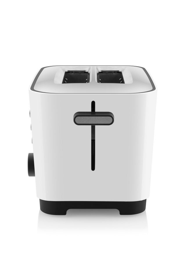 eta Toaster »Ronny ETA316690000« 2 kurze Schlitze für 2 Scheiben 800 W weiß, in einem edlen Design und 7 Bräunungsstufen