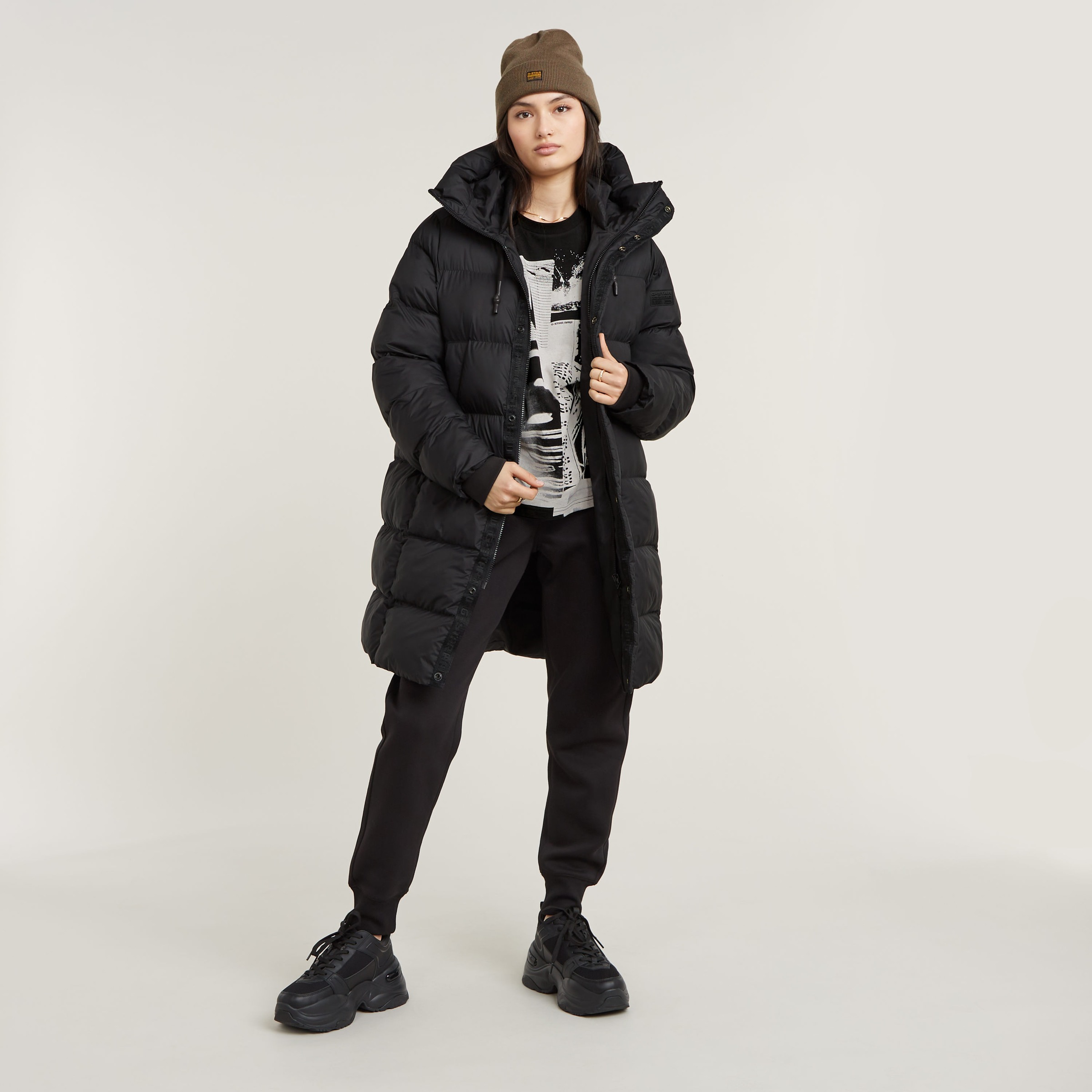 G-STAR Parka »Whistler Parka Puffer wmn«, mit Kapuze
