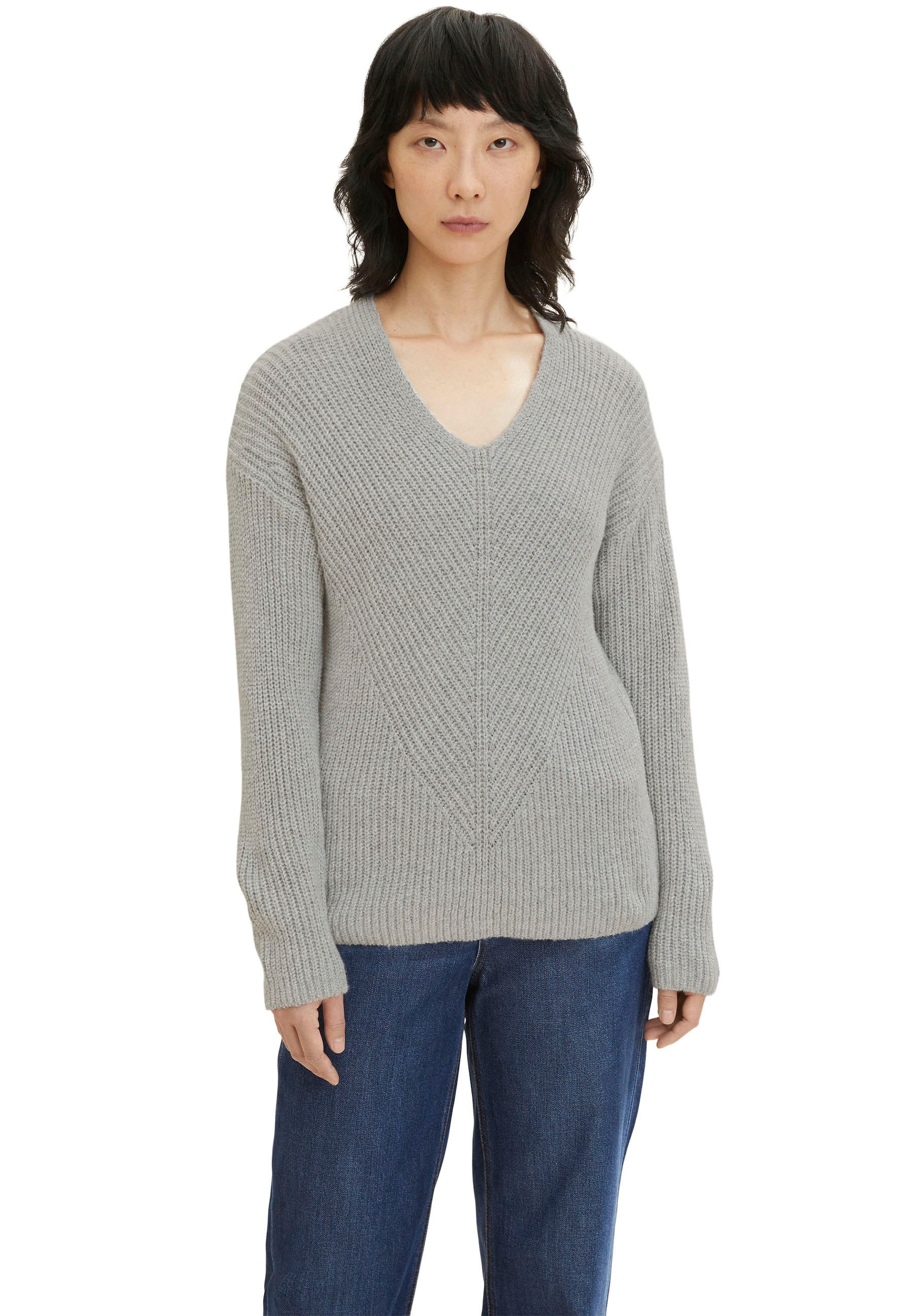 TOM TAILOR V-Ausschnitt-Pullover kaufen