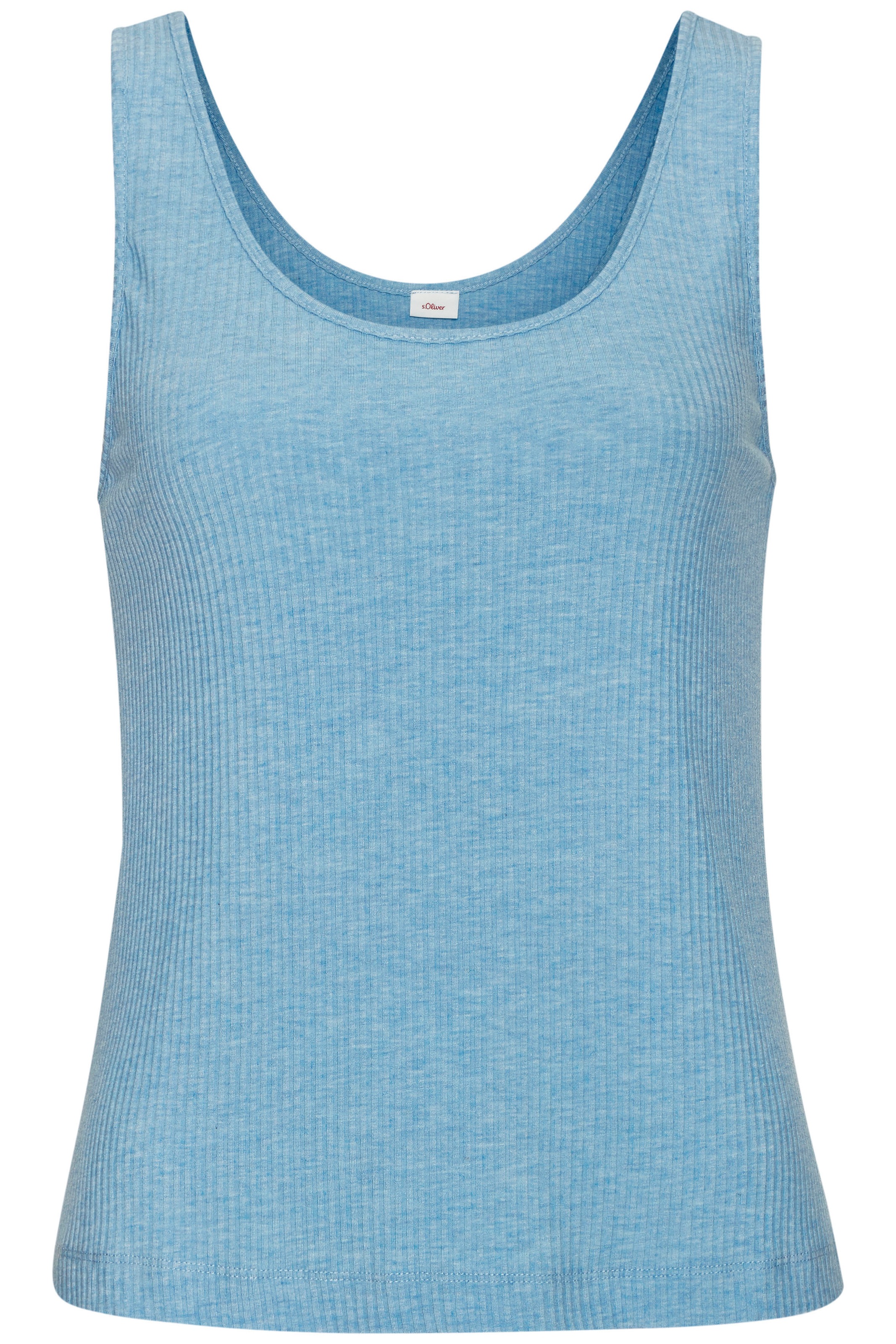 s.Oliver Pyjamaoberteil, in elastischer Rippware