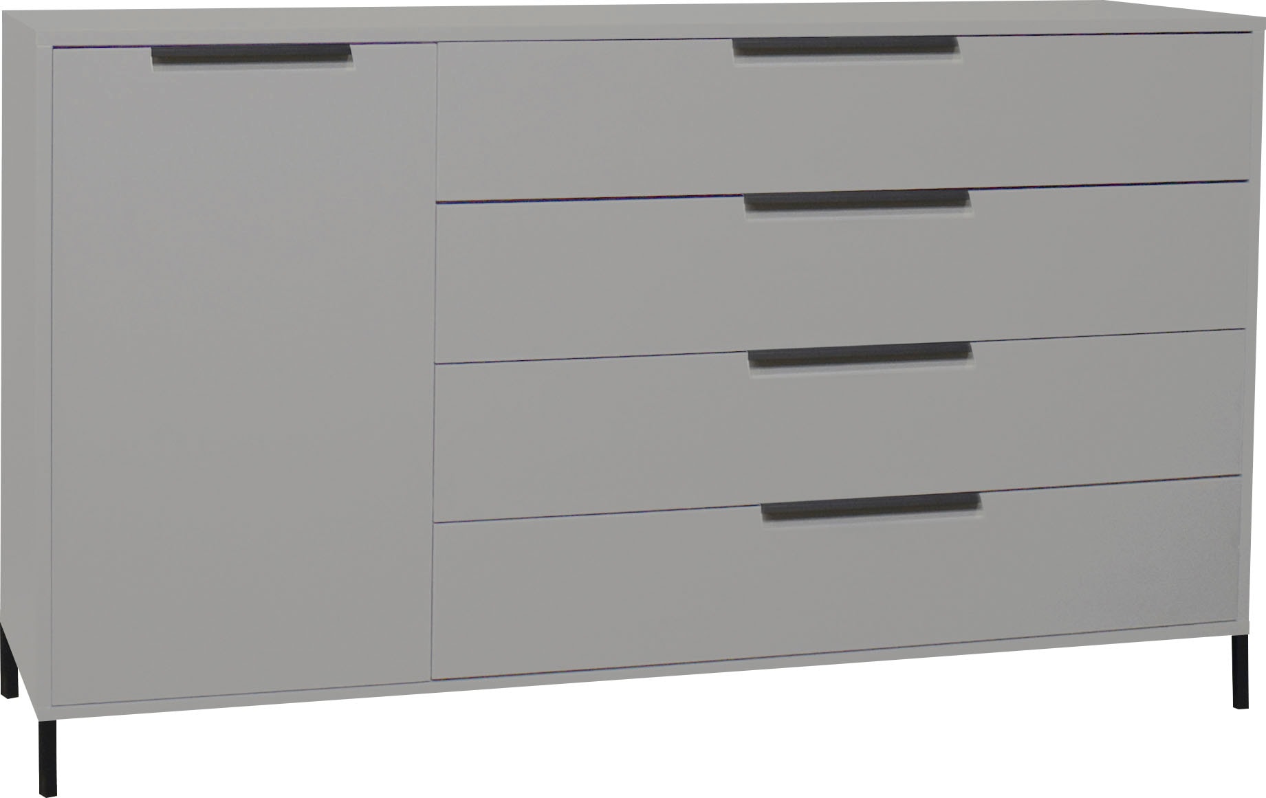 Mäusbacher Highboard »Bonnie« Board mit Quadratgestell