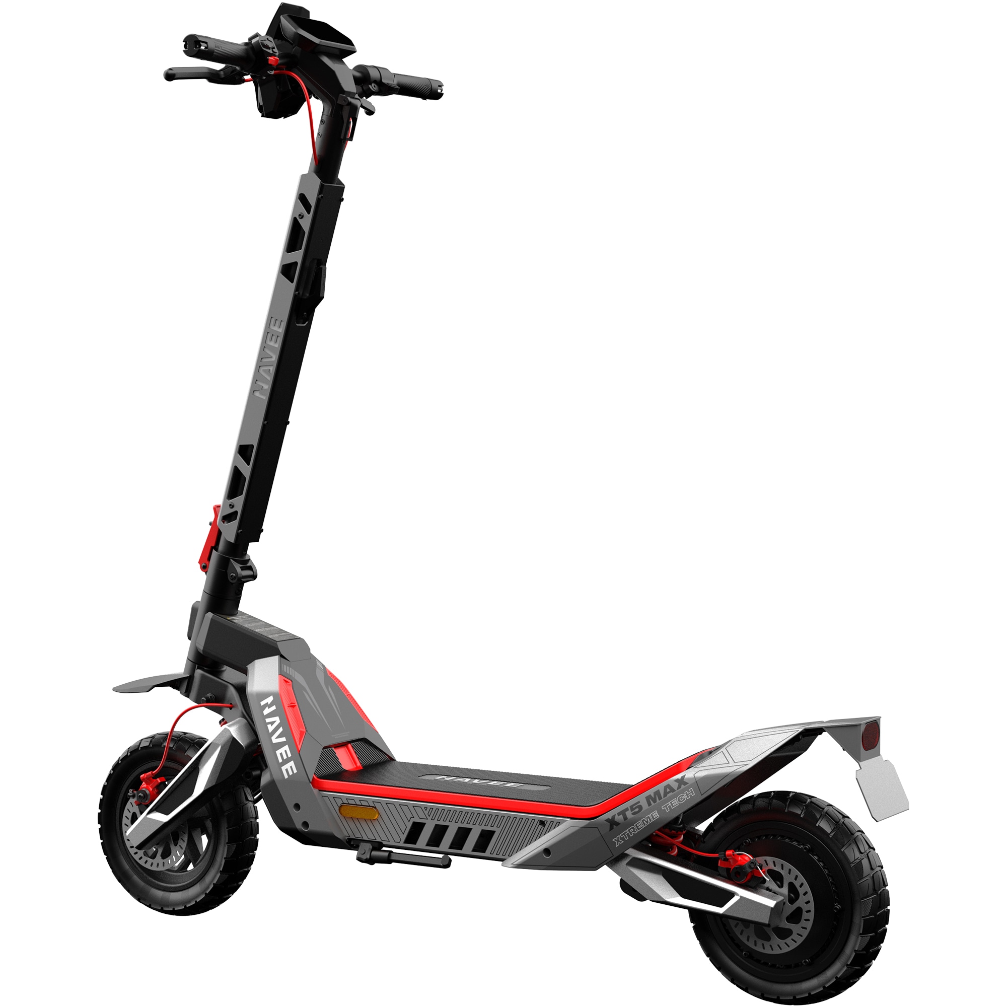 NAVEE E-Scooter »XT5 Max Electric Scooter« 20 km/h 110 km TCS, Bluetooth‑Entsperrung, BMS, Find My, 12" Offroad‑Reifen