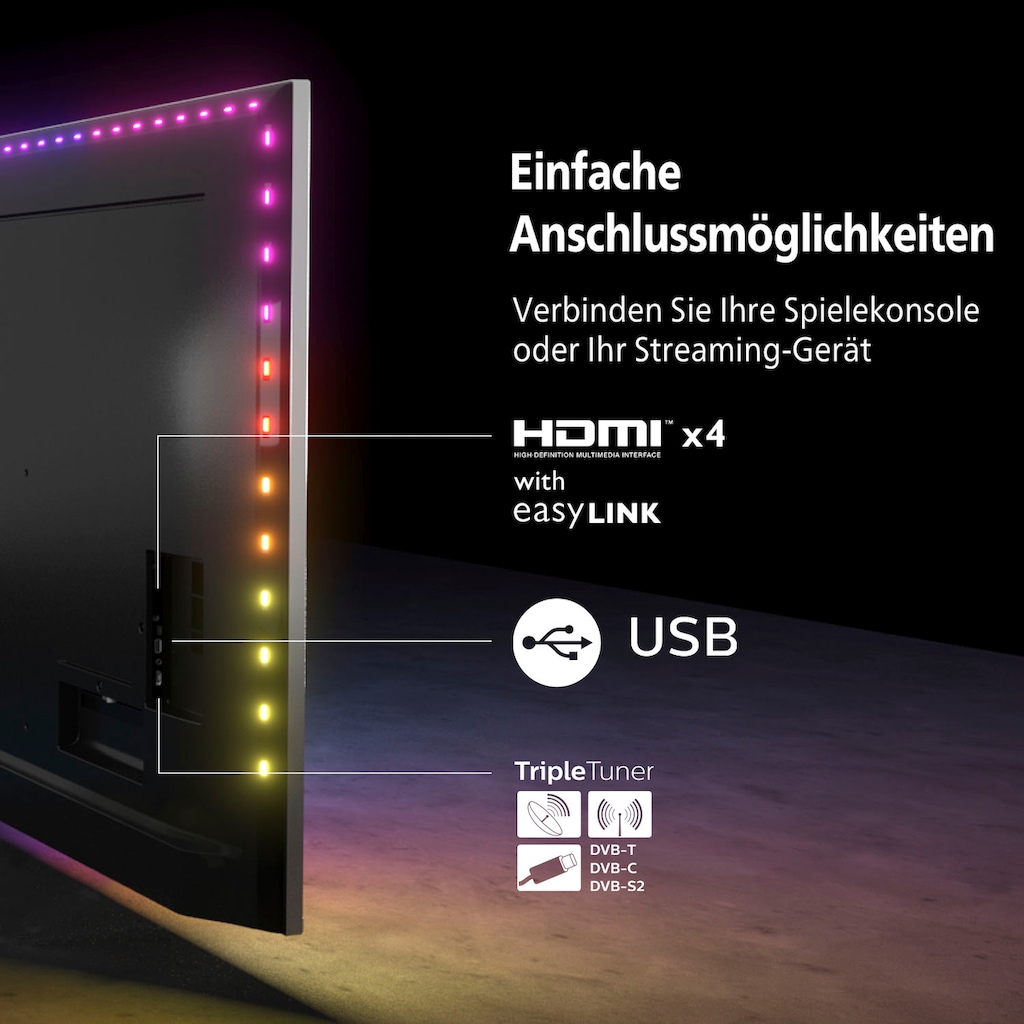 Philips LED-Fernseher »70PUS8007/12«, 177 cm/70 Zoll, 4K Ultra HD, Android TV-Smart-TV