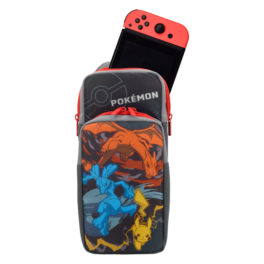 Hori Spielekonsolen-Tasche »Switch Adventure Pack Tasche - Pikachu, Lucario & Glurak«
