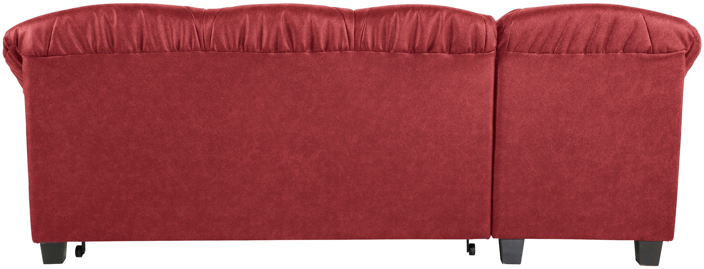 Home affaire Ecksofa »Camelita, Landhaus Sofa, 2 Varianten: Recamiere- oder Ottomane, L-Form«, wahlweise mit Bettfunktion