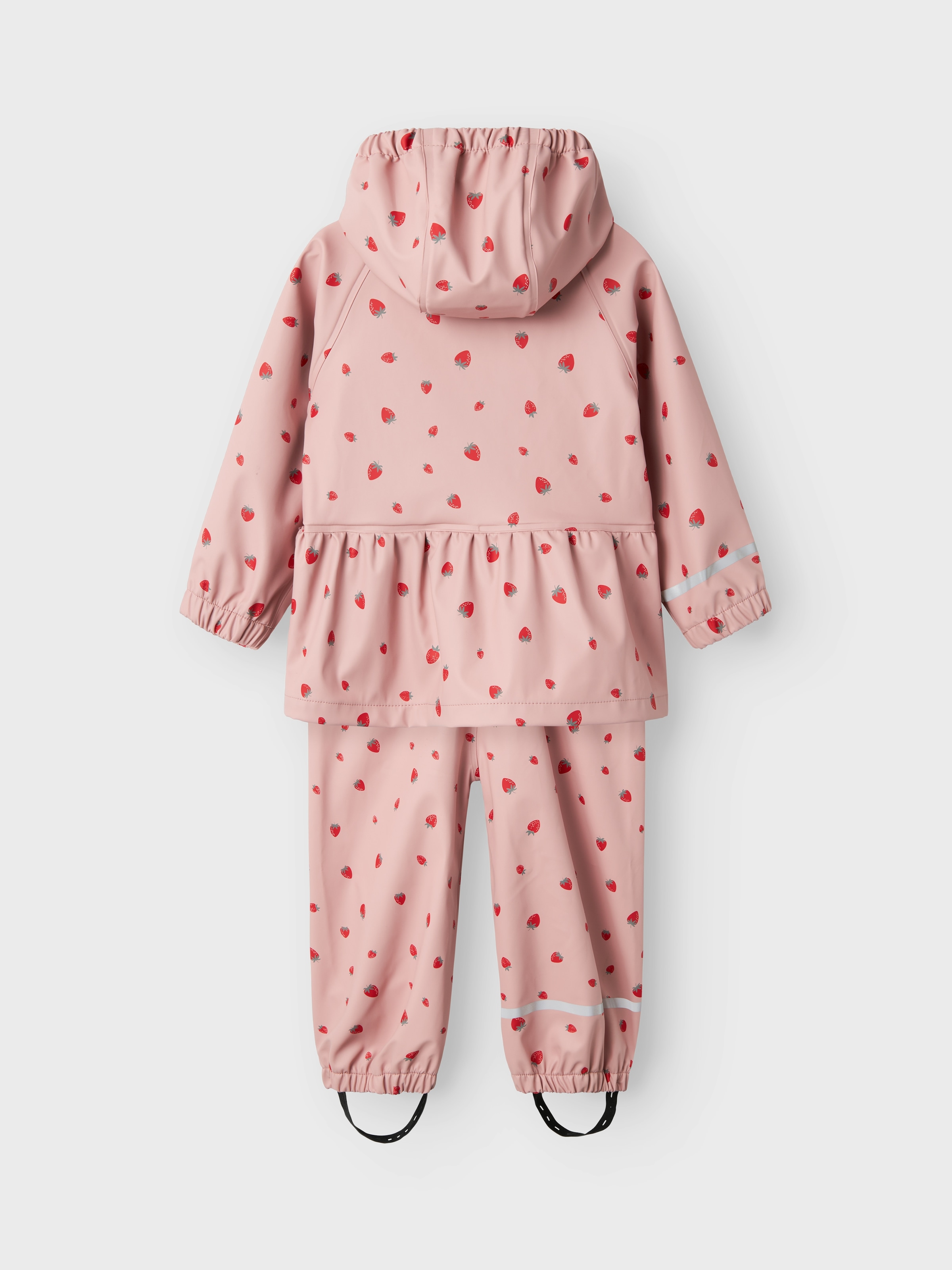 Name It Regenjacke »NMFDRY10 RAIN SET AOP FO« Set,  mit Kapuze mit passender Hose