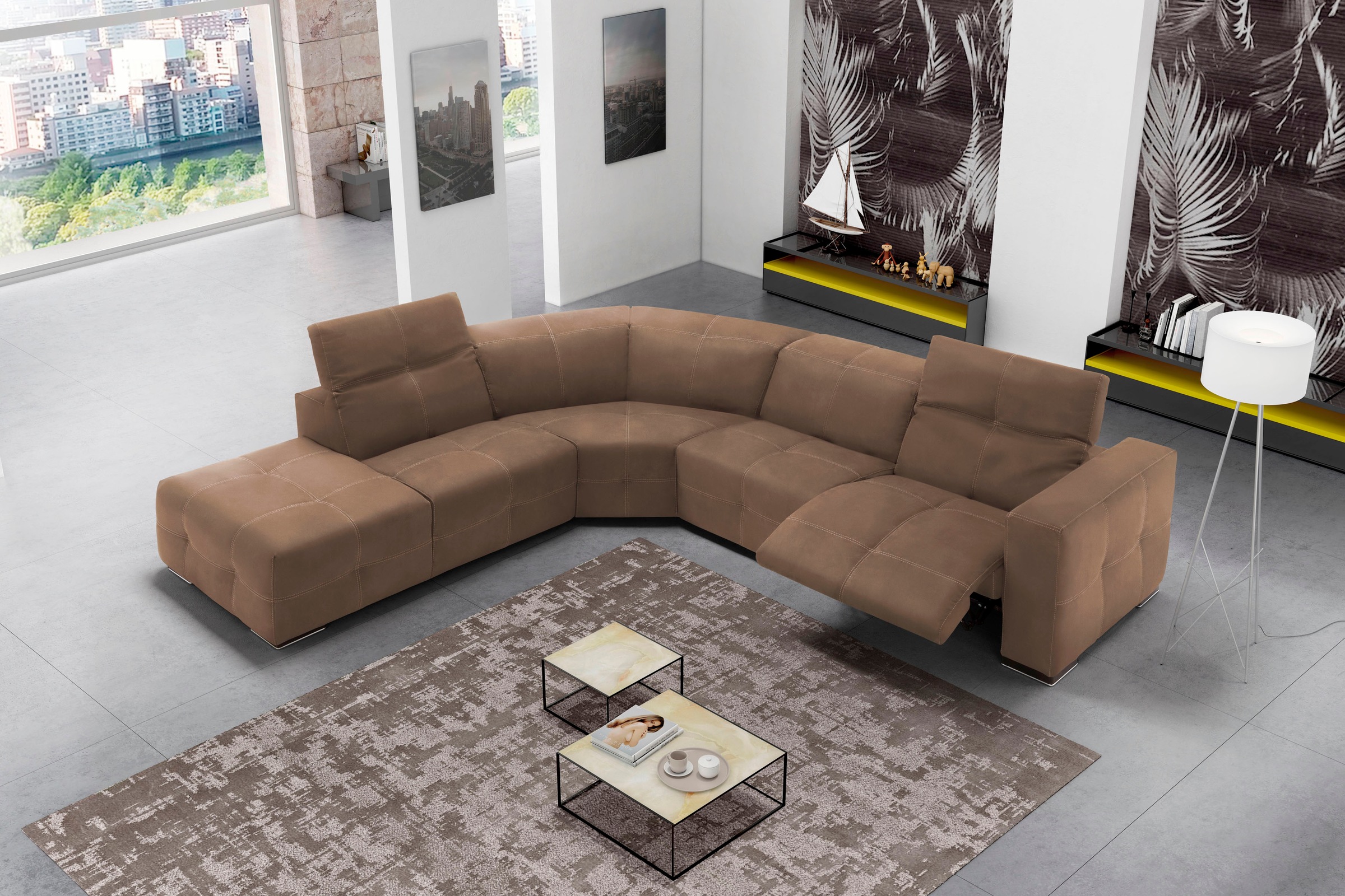 Egoitaliano Ecksofa »Sauvanne, Designsofa der Extraklasse, elegant und bequ günstig online kaufen
