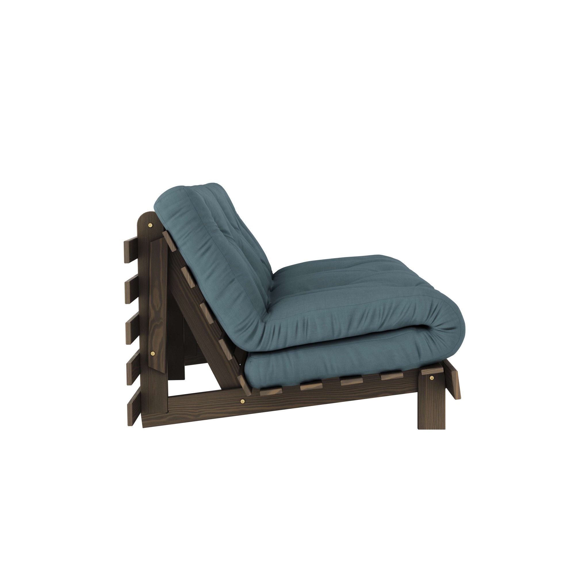 Karup Design Schlafsofa »Roots 160 Schlafsofa, Gästebett, Sofa mit Futonmatratze«, (2 St.), Inkl. Futonmatratze, Liegefläche 160x200 cm, FSC® zertifizierte Kiefer