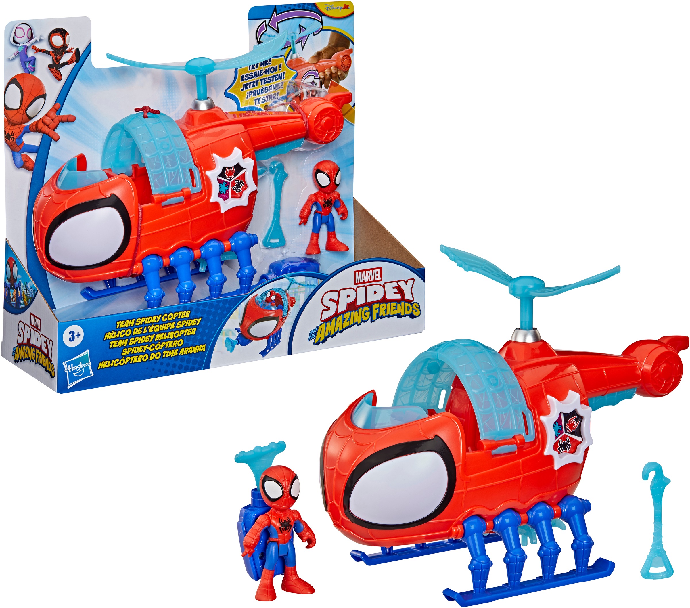 Hasbro Spielzeug-Hubschrauber »Spidey und seine Super-Freunde Team Spidey Helikopter«