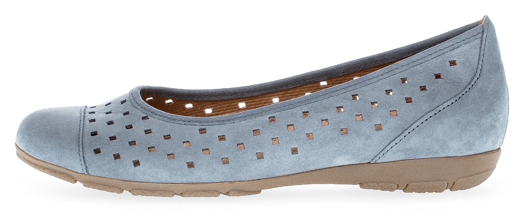 Gabor Ballerina, Slipper, Businessschuh, Halbschuh mit Hovercraft Luftkammerlaufsohle
