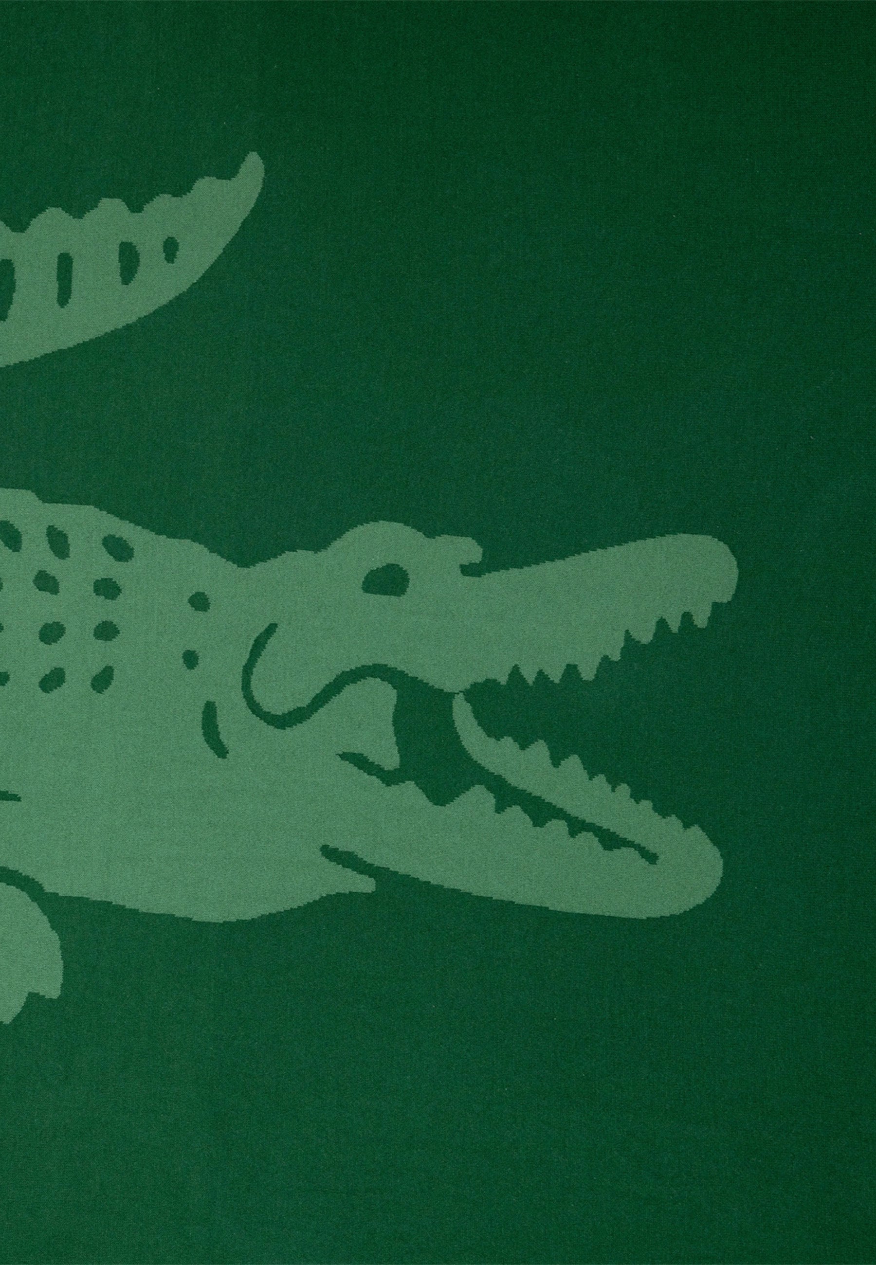 Lacoste Plaid »LREFLET« mit Label-Applikationen