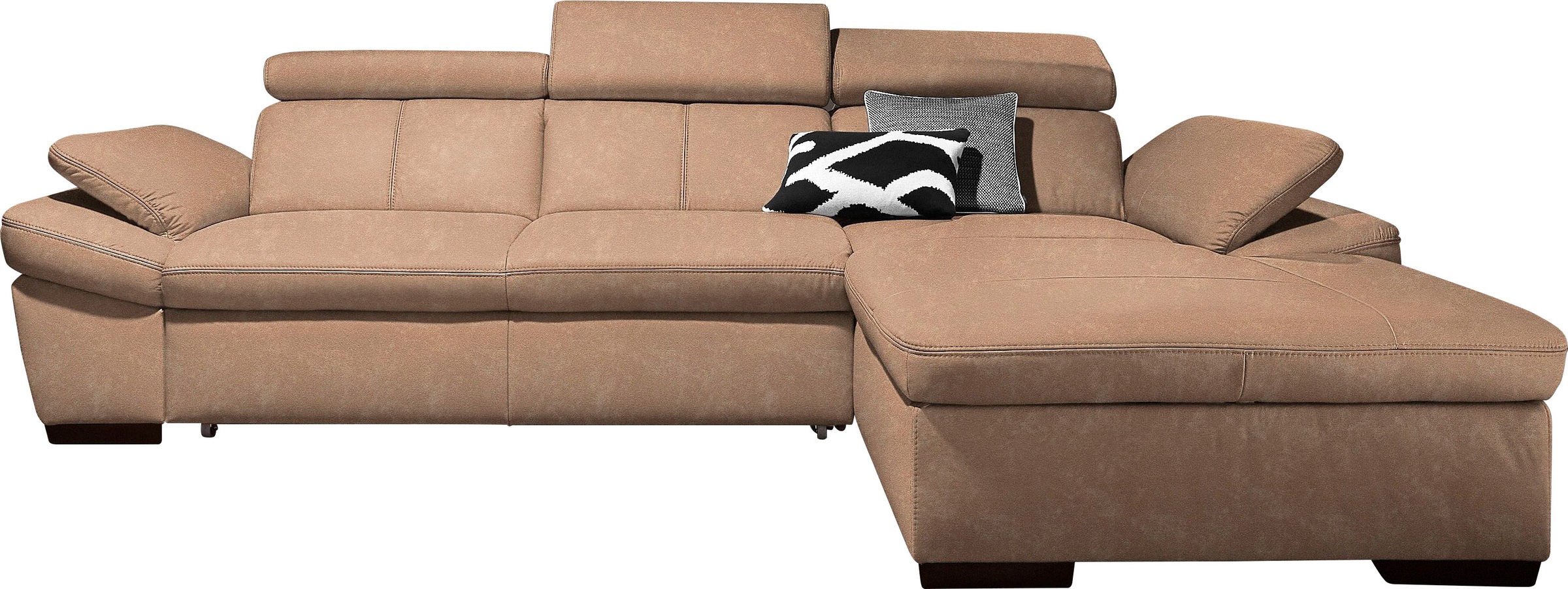 exxpo - sofa fashion Ecksofa »Salerno, klassisch modernes Funktionssofa, ho günstig online kaufen