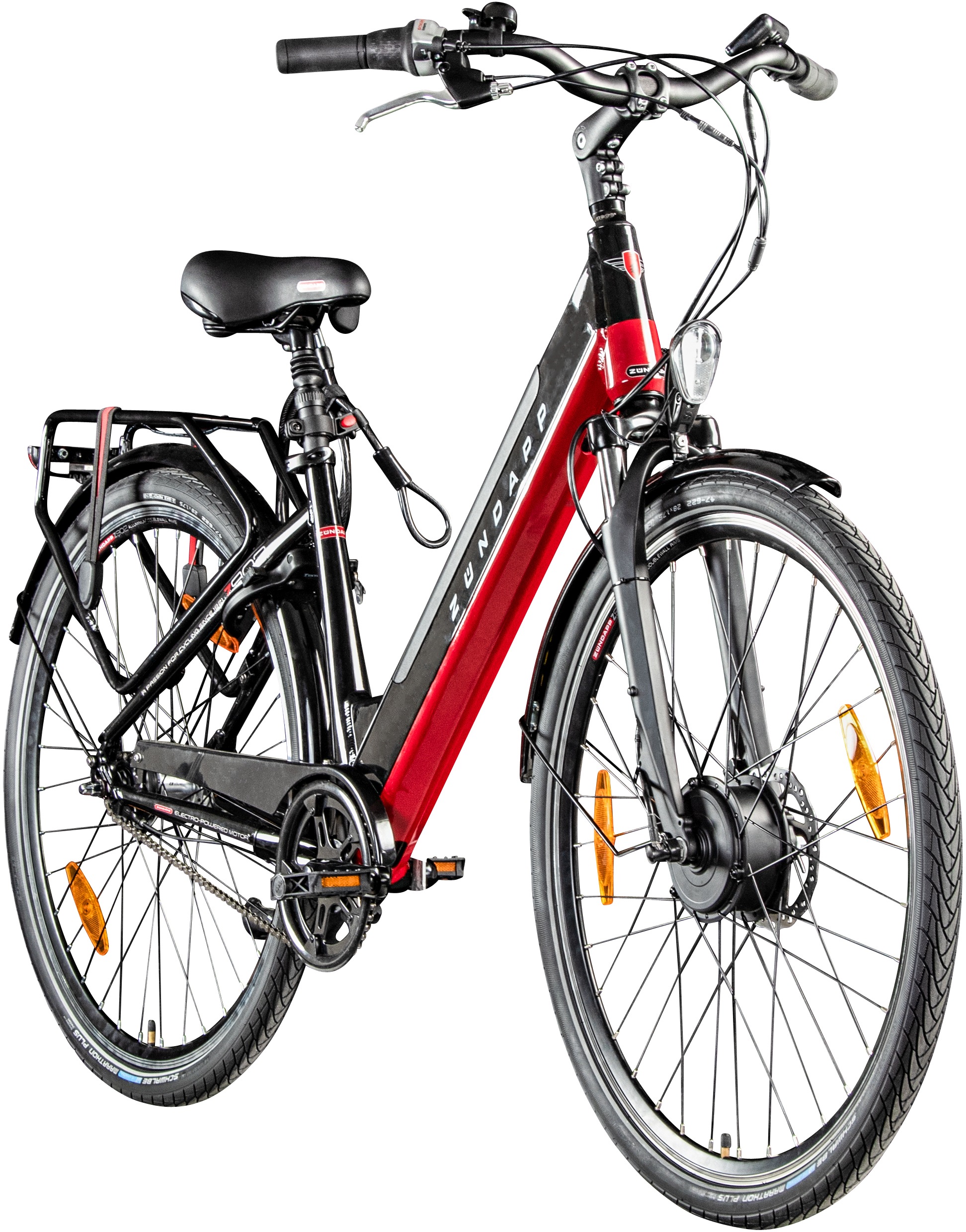 Zündapp E-Bike »Z902«, 7 Gang, Shimano, Nexus, Frontmotor 250 W, Pedelec, Elektrofahrrad für Damen u. Herren