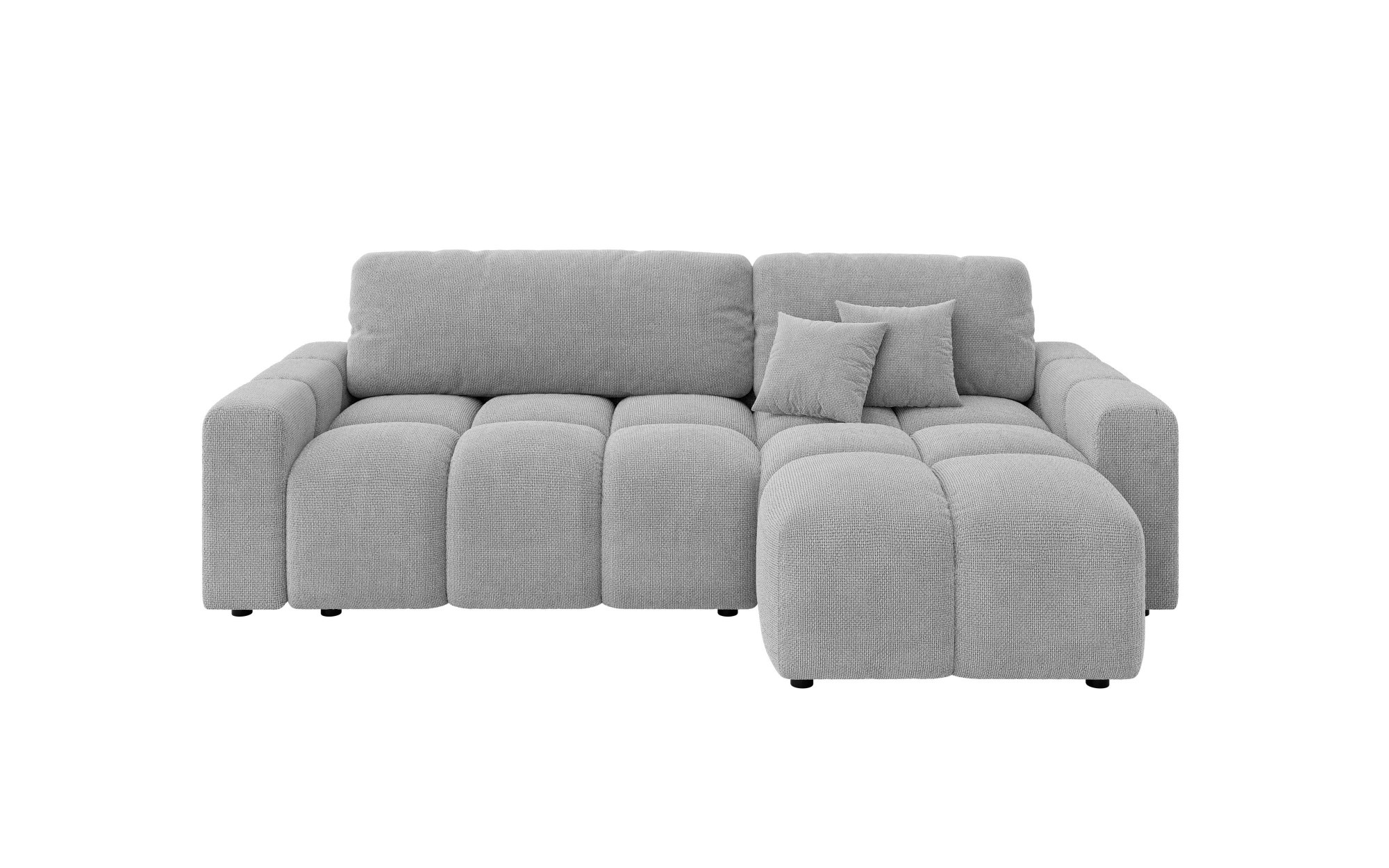 INOSIGN Ecksofa »FELICI, Schlafsofa 233cm, L-Form mit Recamiere beidseitig montierbar«, Designsofa mit Bettfunktion und Bettkasten, Maße B/T/H: 233/142/88 cm