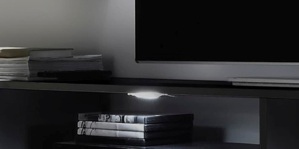 trendteam LED Unterbauleuchte LED-Board 2 Stk. Kaltweiß LED Unterbauspots mit kalt-weißem Licht - Mit Fußschalter