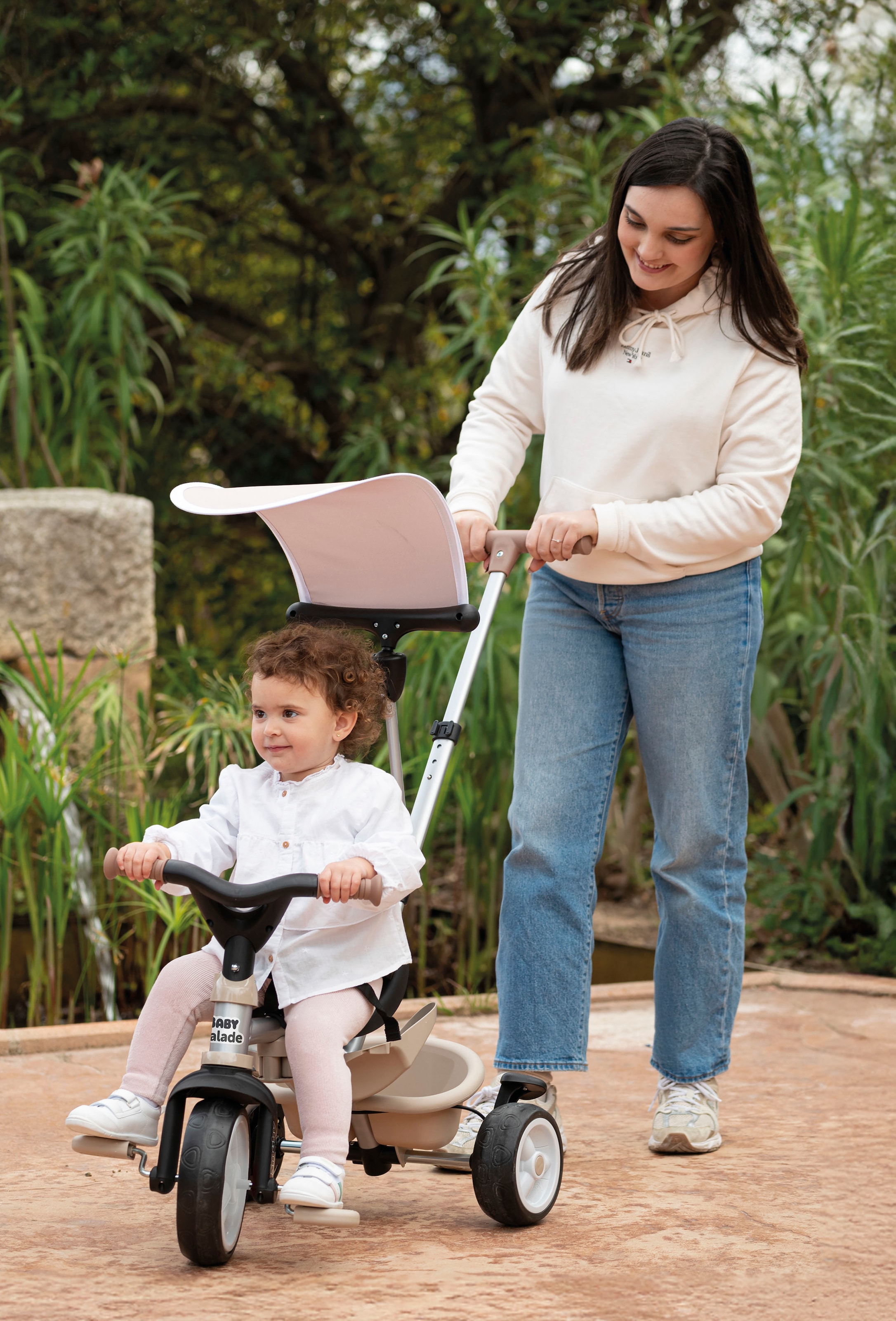 Smoby Dreirad »Baby Balade, Beige« Made in Europe
