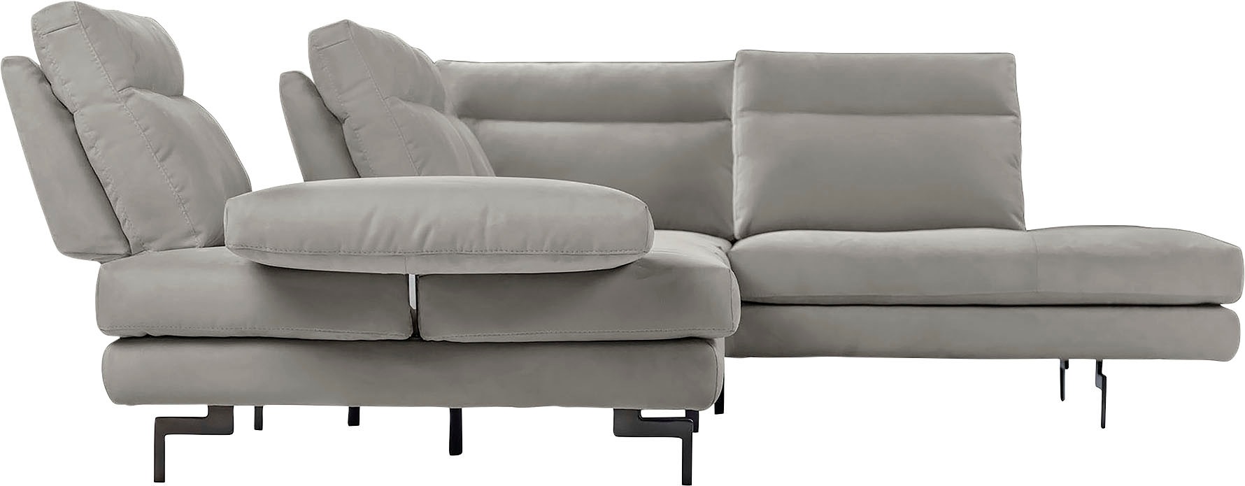 CALIA ITALIA Ecksofa »Toby Wing, L-Form, Designsofa mit sensationellem Sitz günstig online kaufen