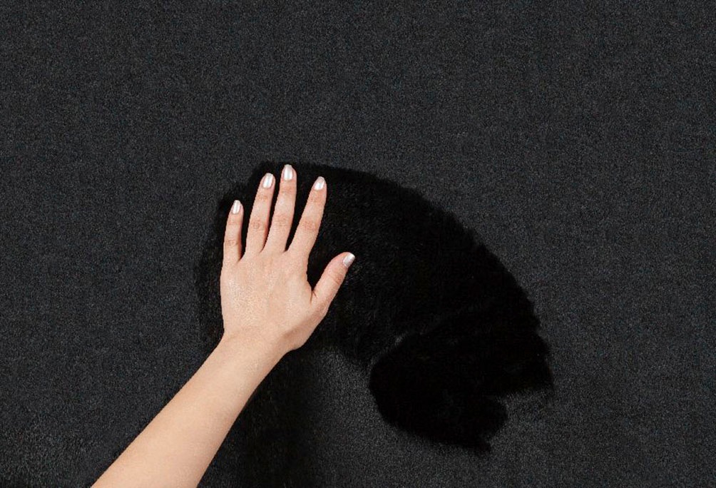 the carpet Teppich »Cosy«, rund, 11 mm Höhe, Wohnzimmer Teppich Fell-Optik waschbar elegant