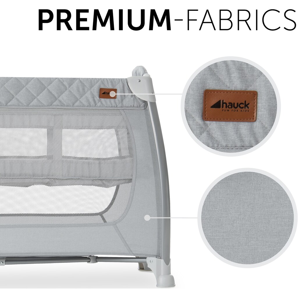 Hauck Baby-Reisebett »Play N Relax Center - Quilted grey«